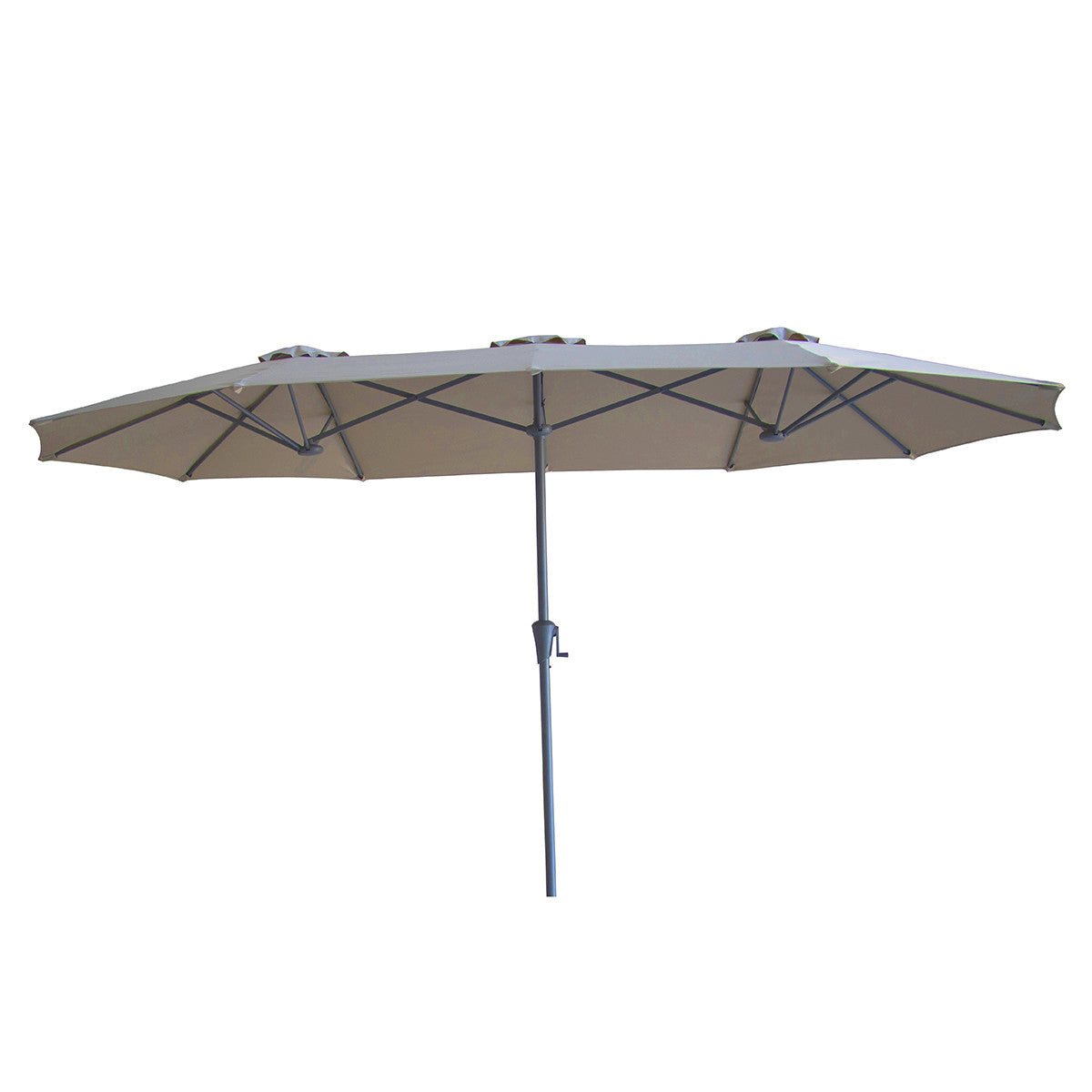 Capri 2.2x4m Rectangular Parasol - Clay Beige