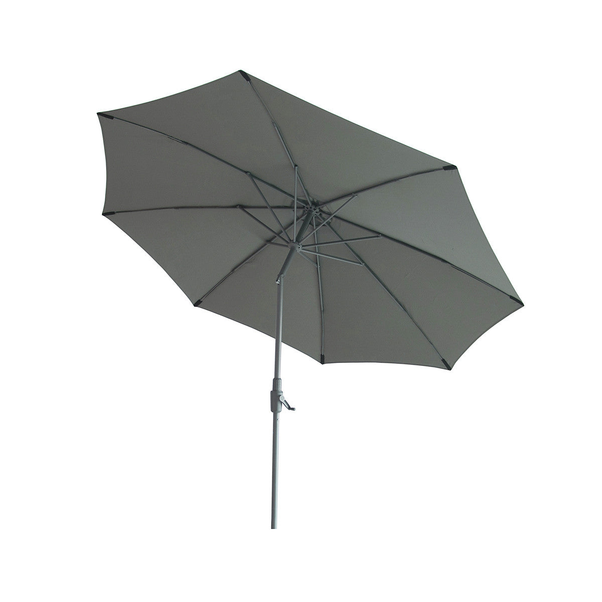 Capri 2.7m Round Parasol - Oil Green