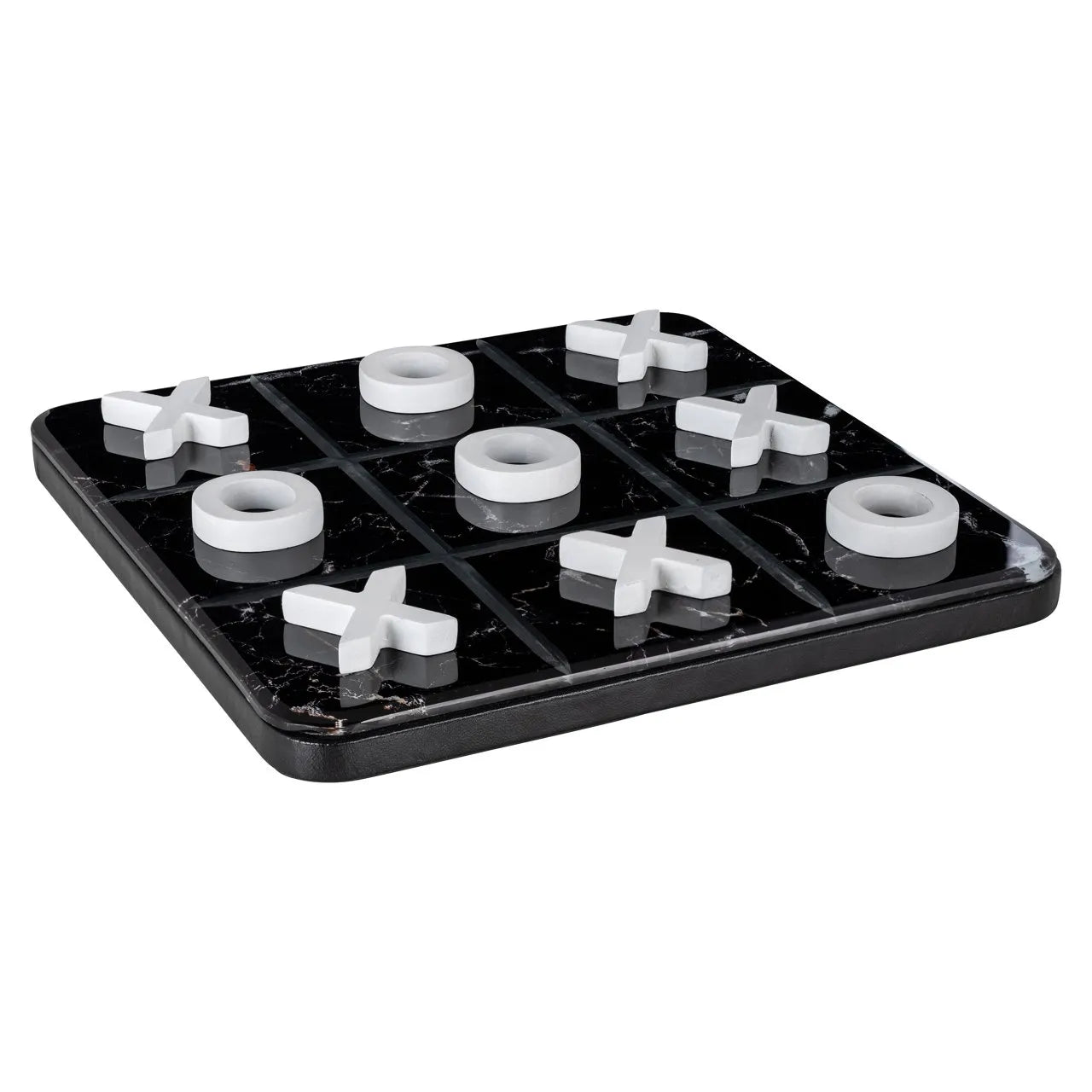 Richmond Interiors Trixi Black & White Tic Tac Toe Board