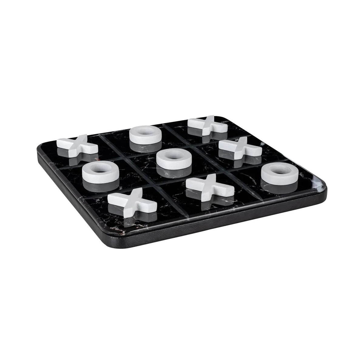 Richmond Interiors Trixi Black & White Tic Tac Toe Board