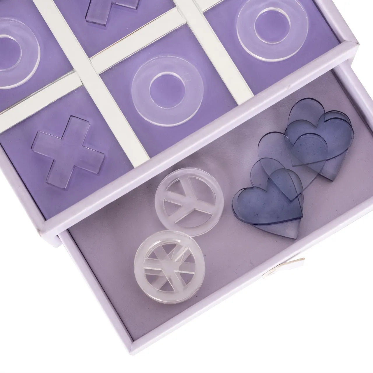 Richmond Interiors Jay Lilac Tic Tac Toe Decorative Board