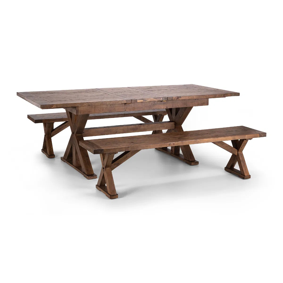 Allenby Pine Wood Extending Dining Table Table