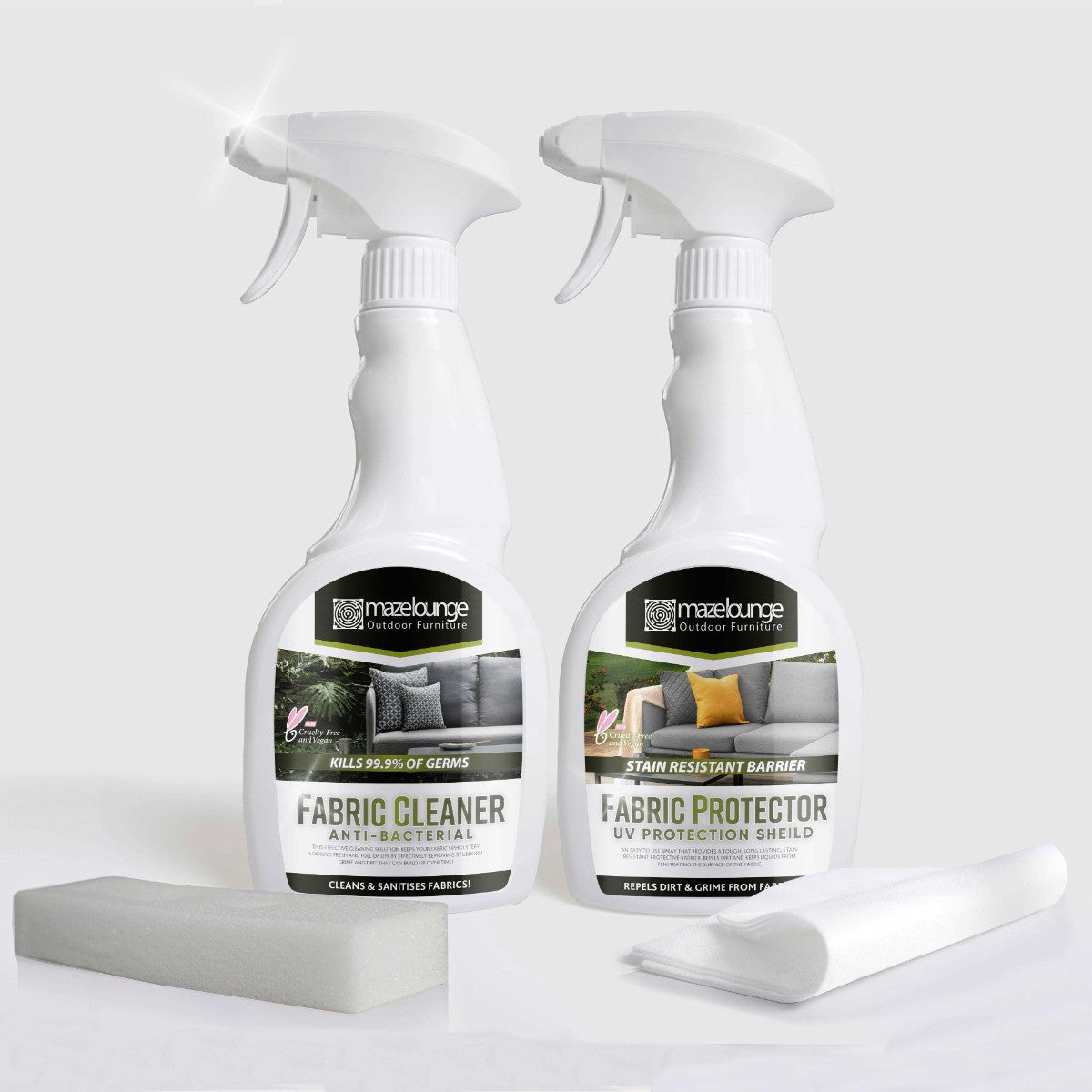 Cleaning Kit & Protector For Outdoor Fabric