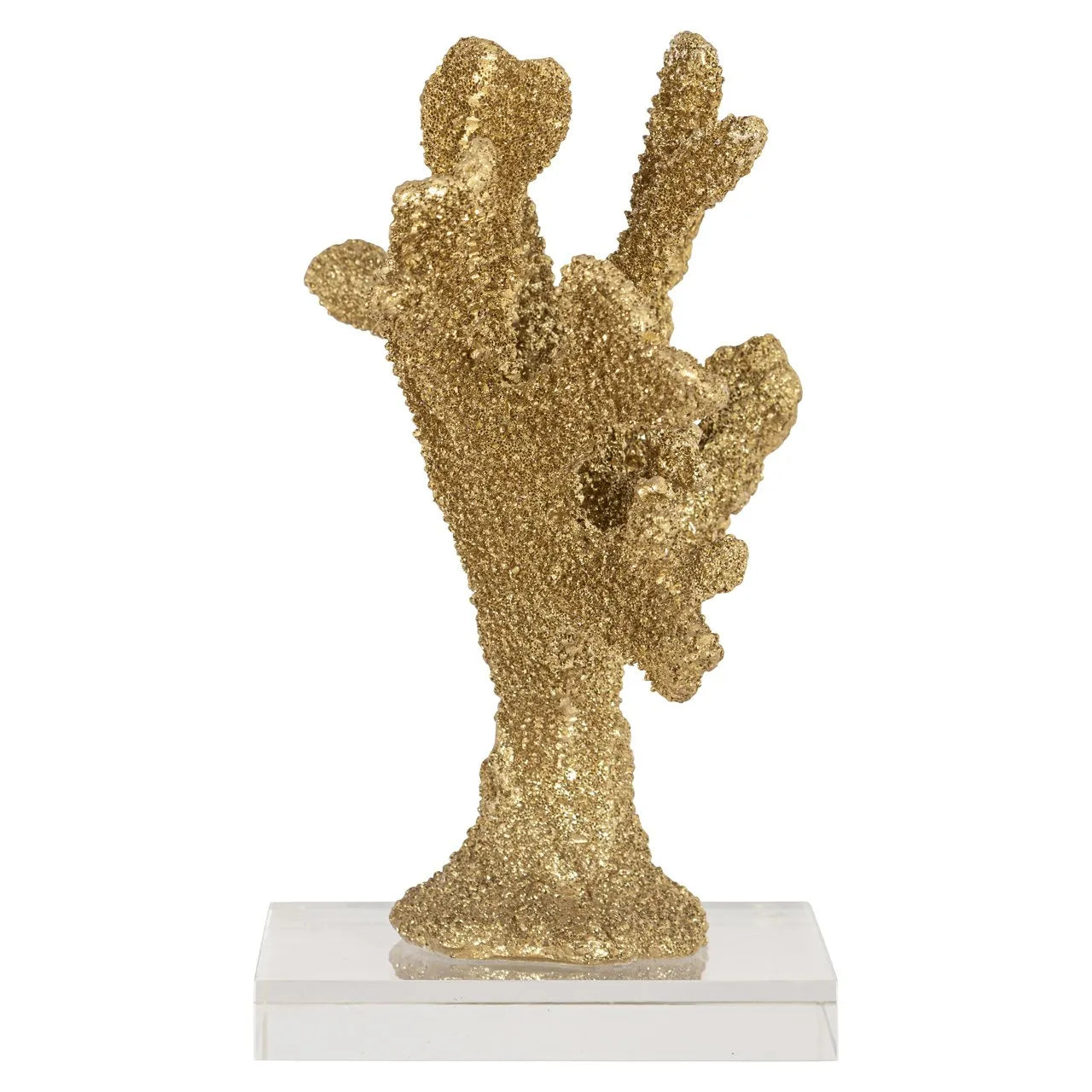 Richmond Interiors Mette Gold Faux Coral Ornament