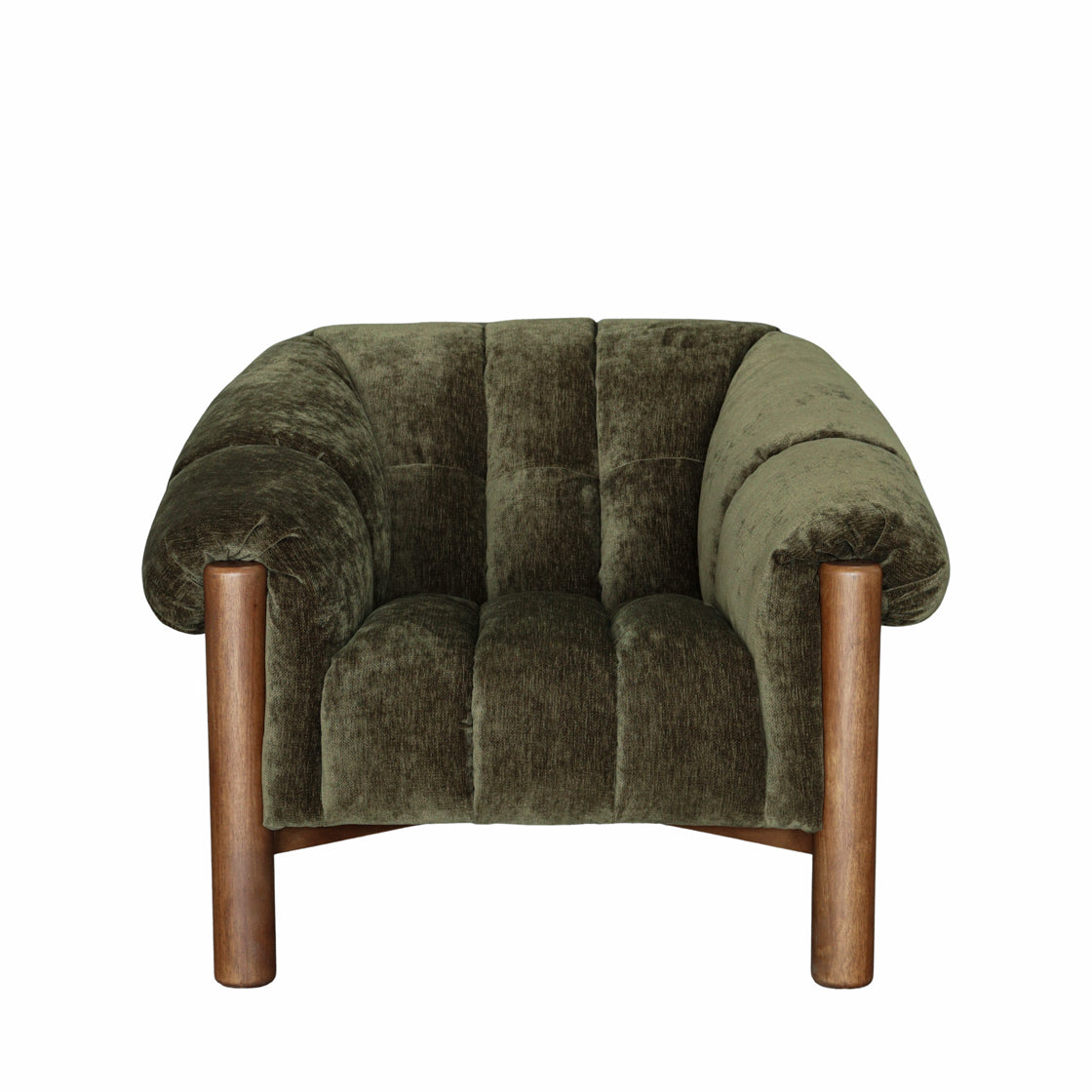 Colby Khaki Chair front