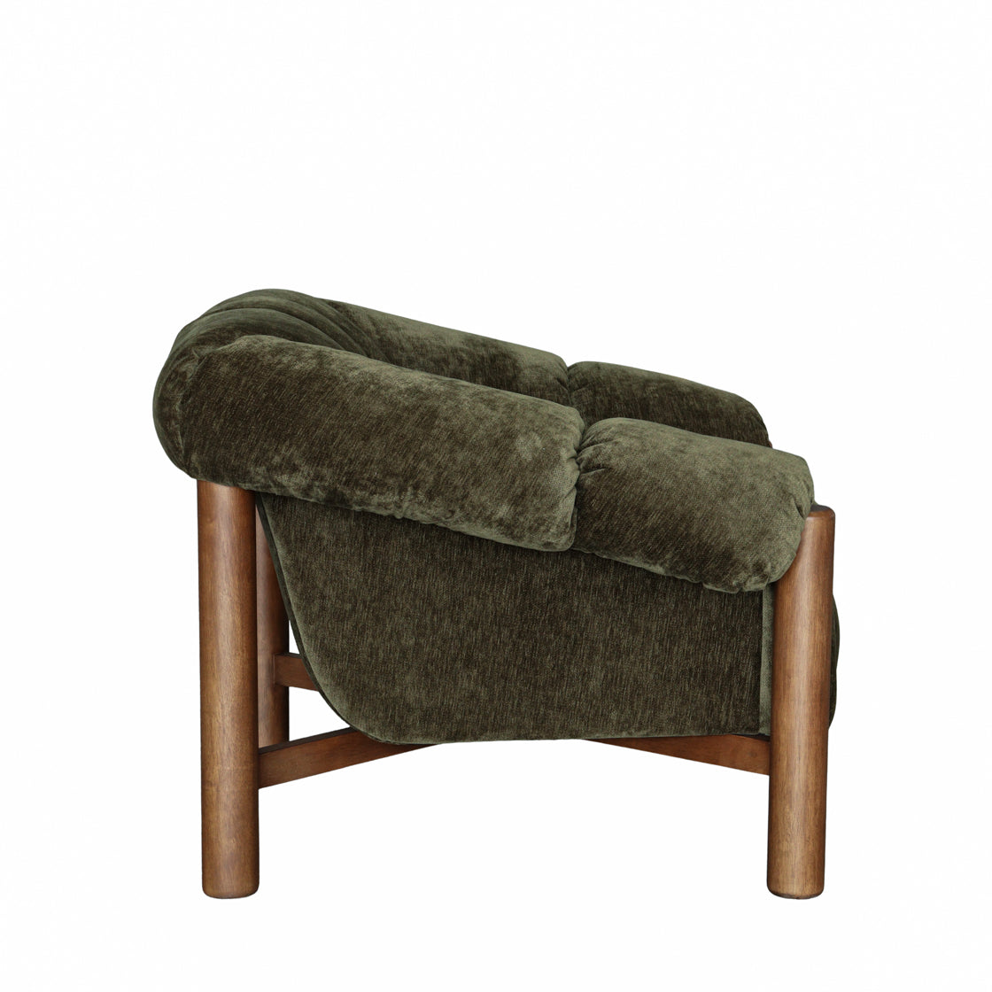 Colby Khaki Chair side