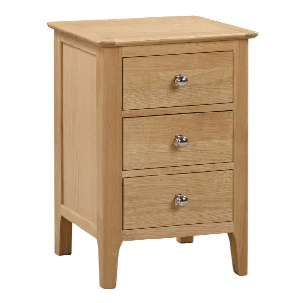 Millbrook Solid Oak Wood Bedside Table