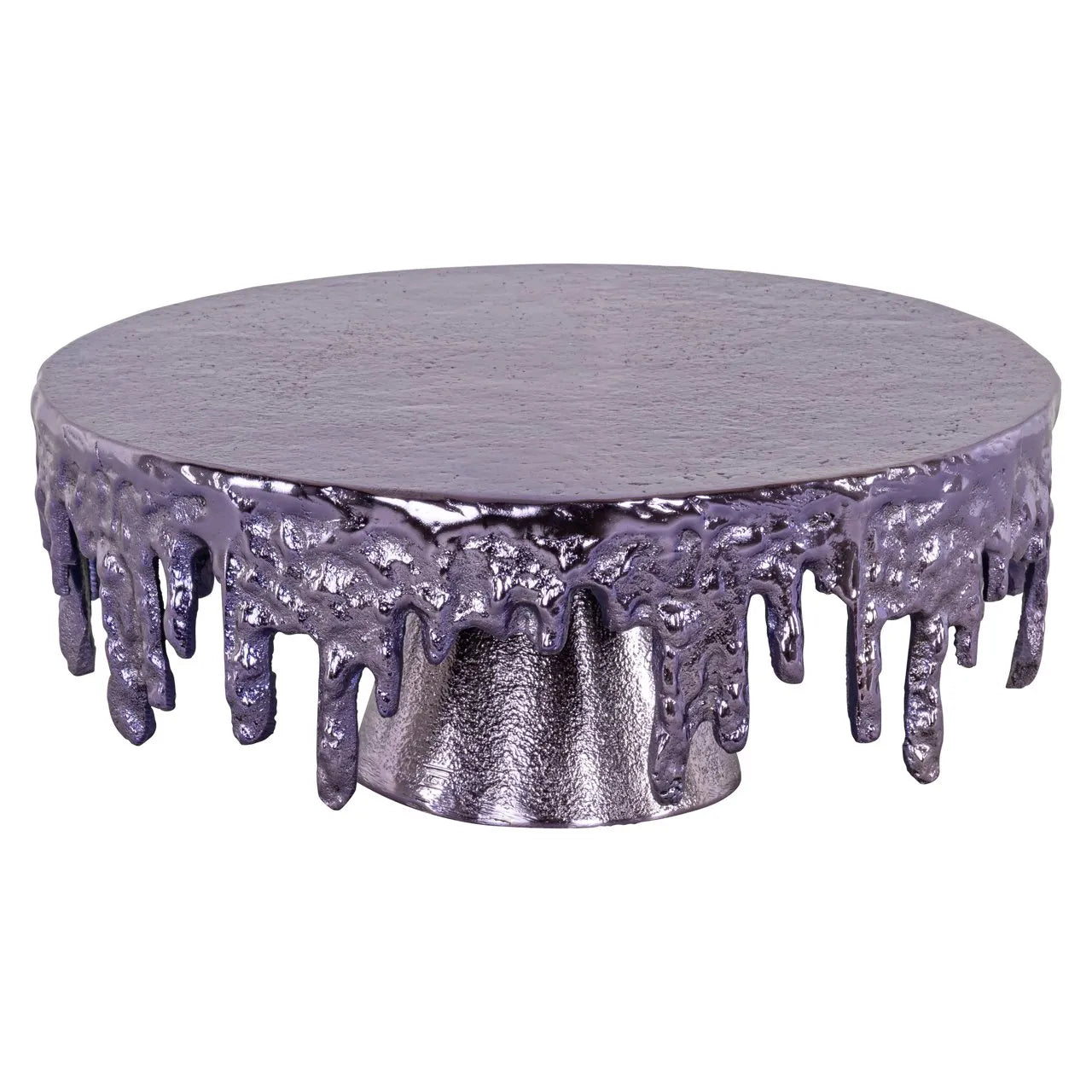 Richmond Interiors Meggy Lavender Purple Dripping Cake Plate