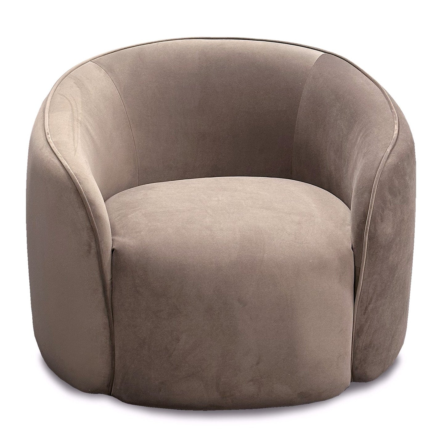 Polta Melbourne Mink Velvet Armchair