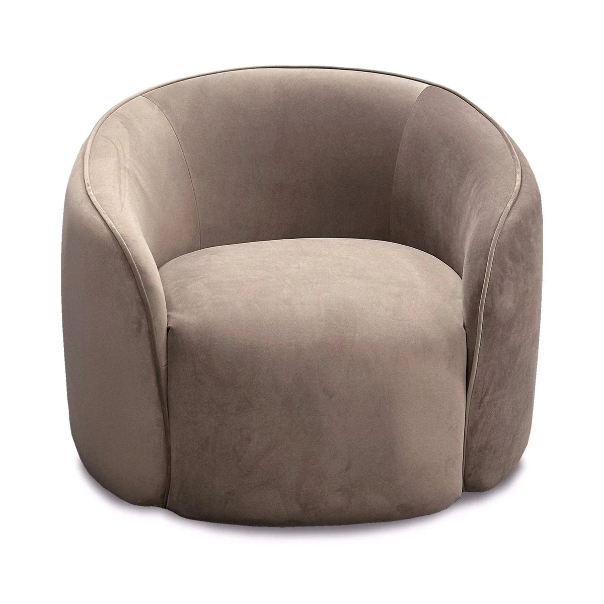 Polta Melbourne Mink Velvet Armchair