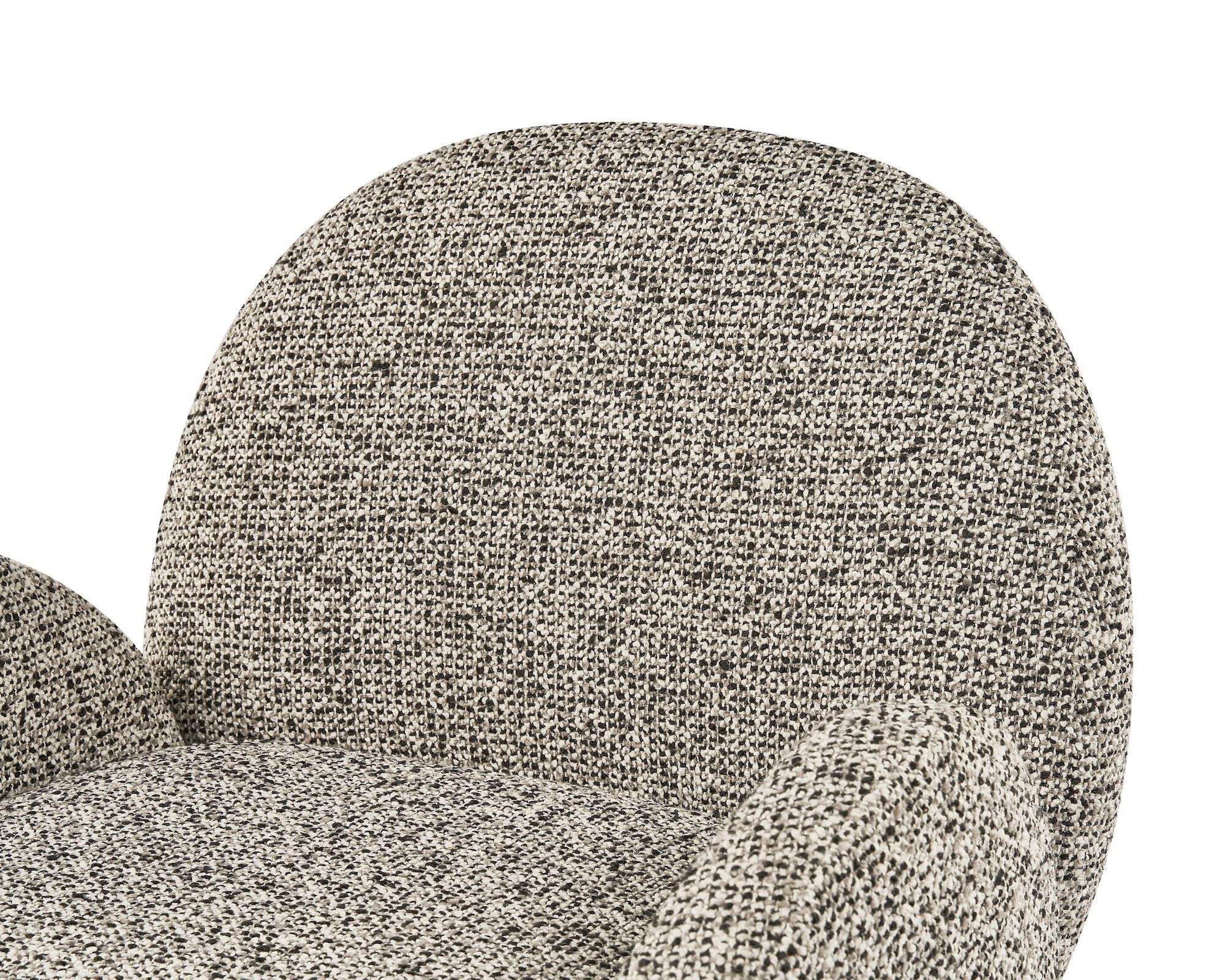 Arles Swivel Armchair - Dexter Sparkle Stone