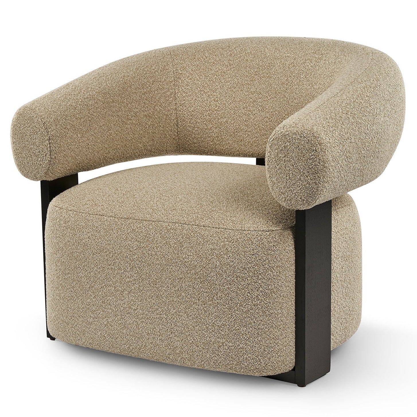 Botega Armchair - Capella Sand & Ash Wood