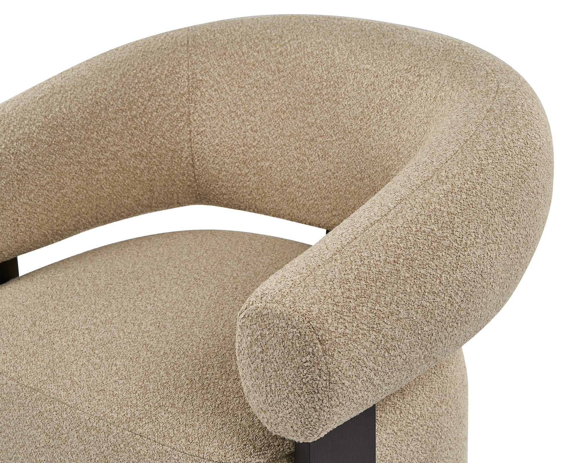Botega Armchair - Capella Sand & Ash Wood