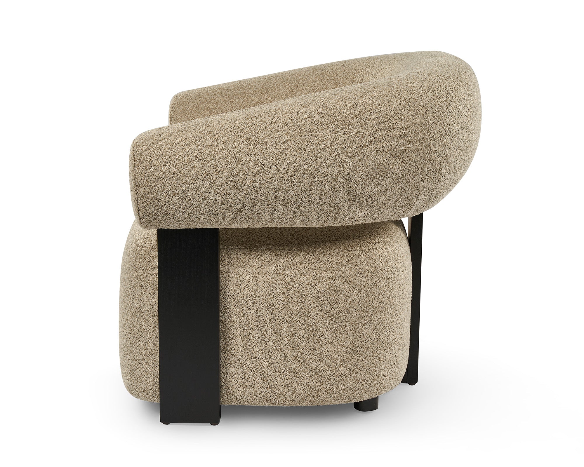 Botega Armchair - Capella Sand & Ash Wood