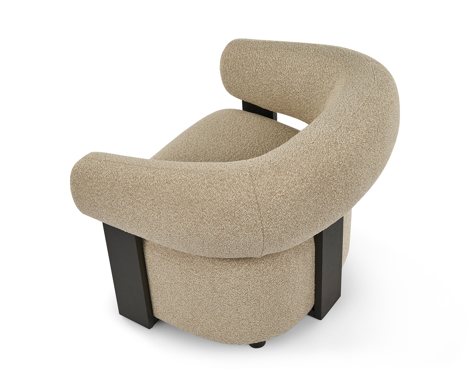 Botega Armchair - Capella Sand & Ash Wood