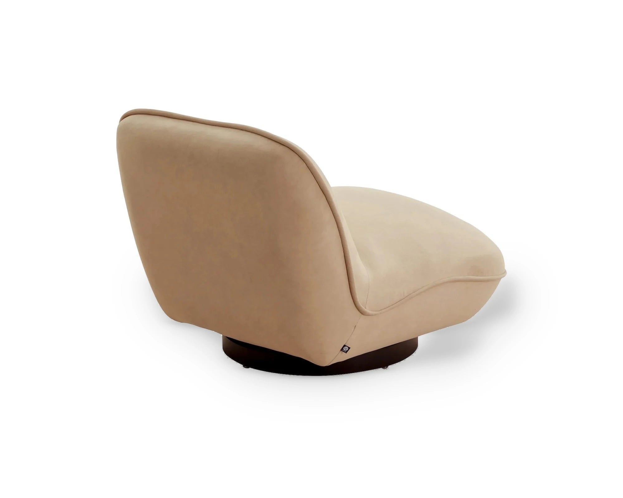 Algar Hopper Desert Chenille Swivel Armchair
