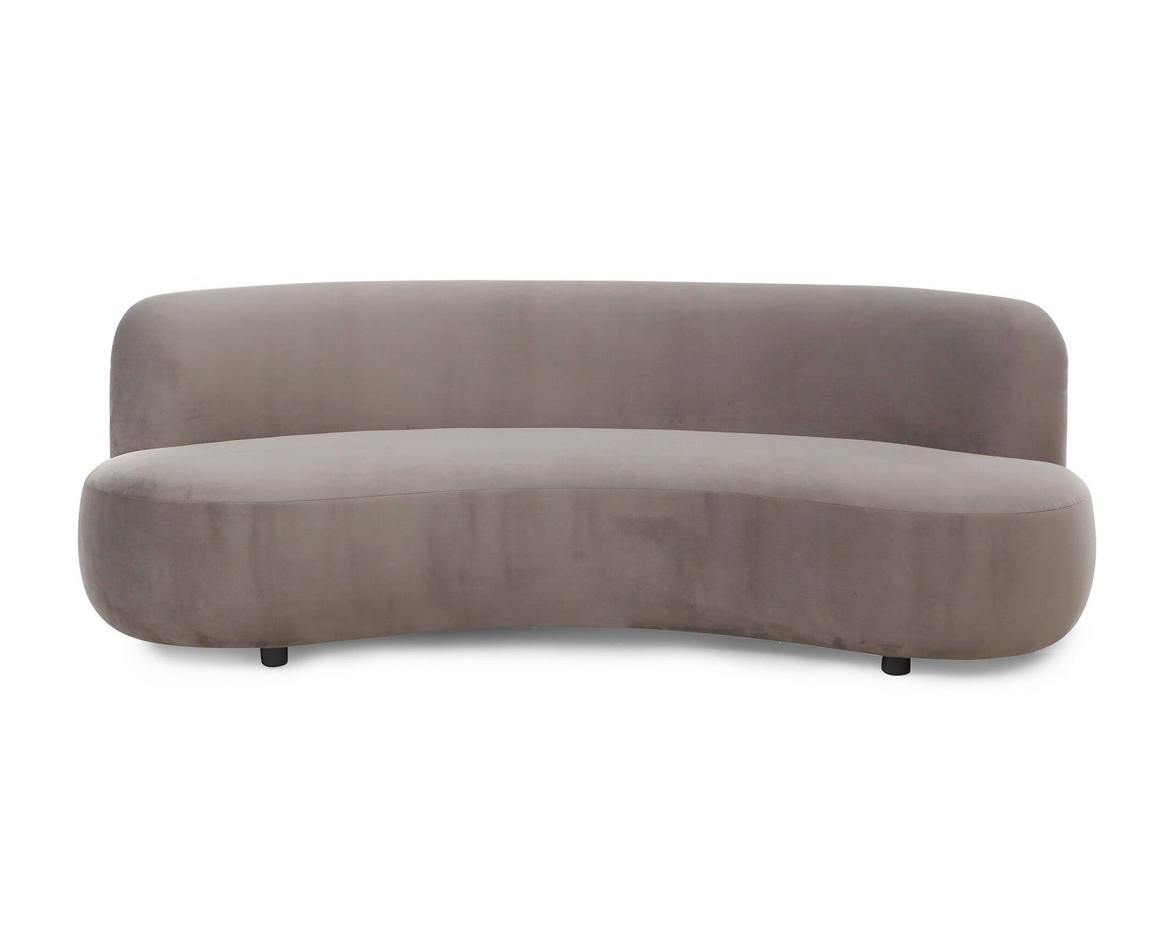 Polter Melbourne Mink Velvet 3 Seater Sofa