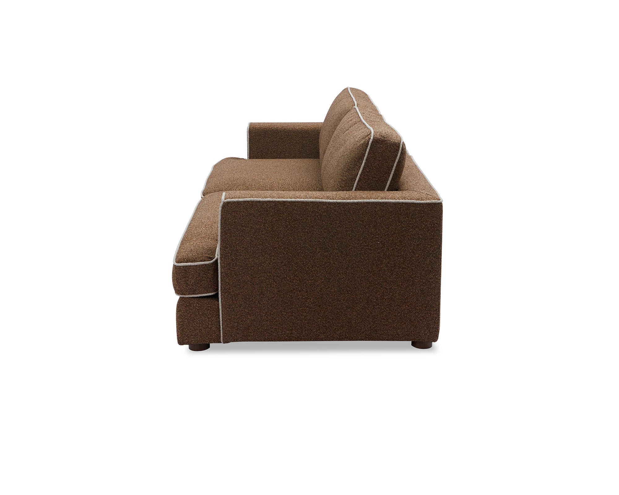 Cameron 3 Seater Sofa - Capella Fennel Seed & Sand Piping