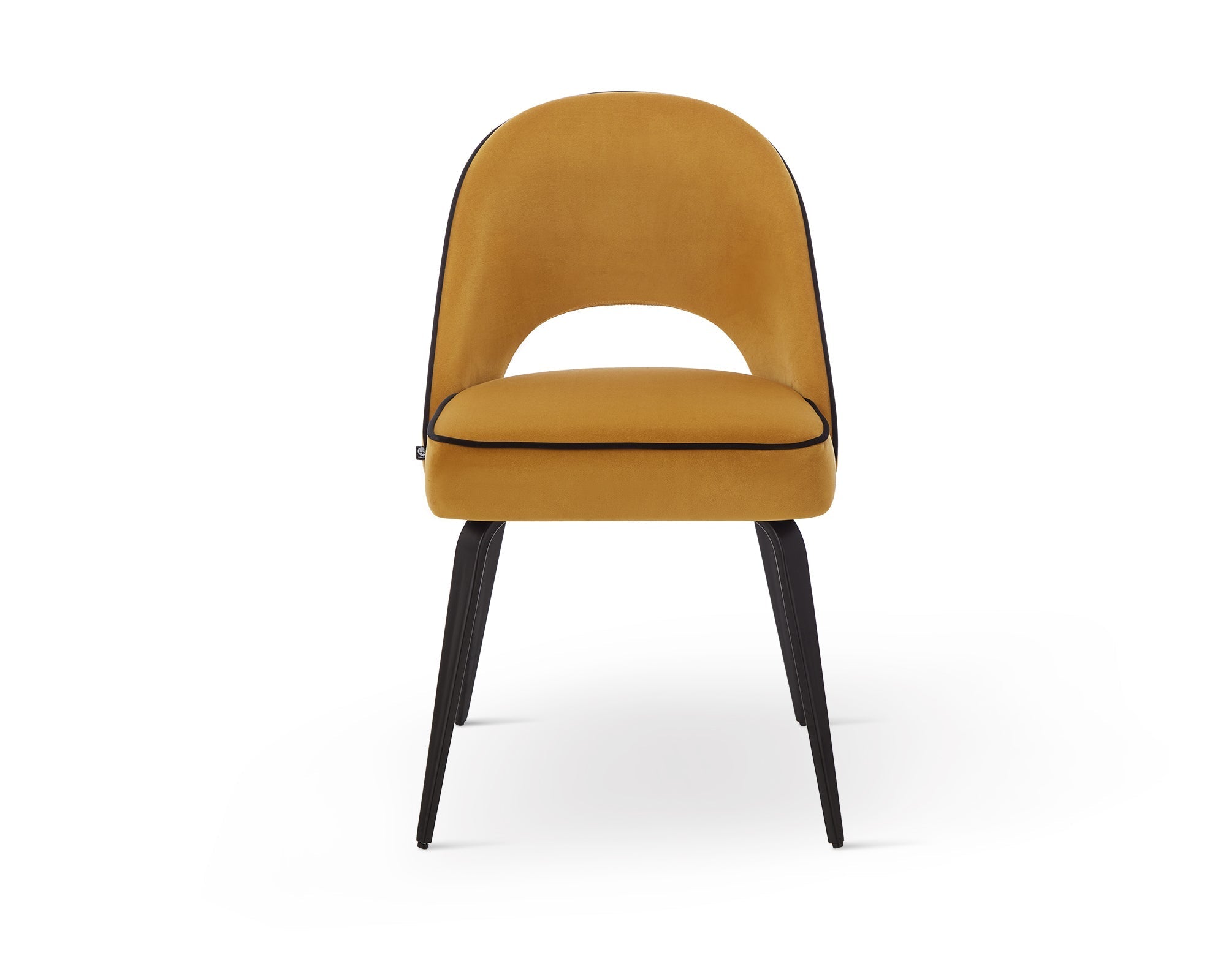 Yves Dining Chair  set of 2 - Megan Mustard