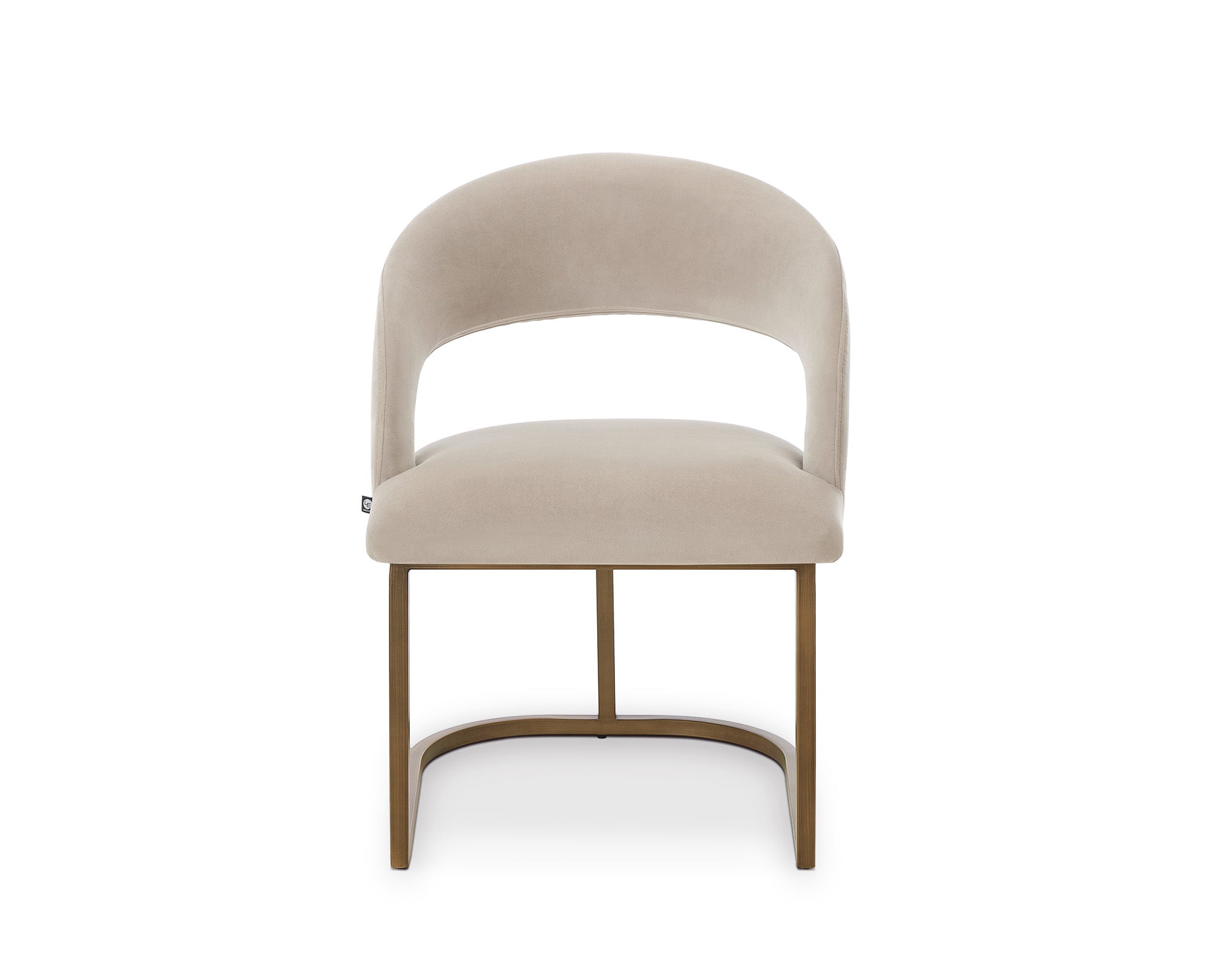 Alfie Dining Chair - Megan Pebble