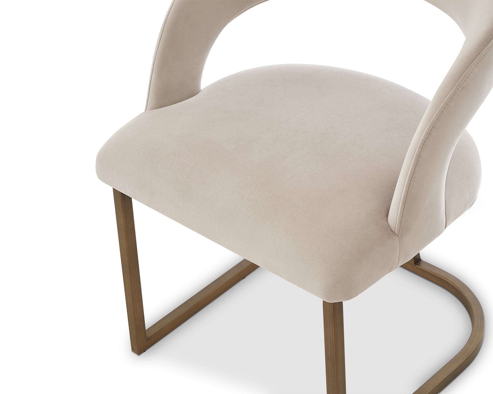 Alfie Dining Chair - Megan Pebble
