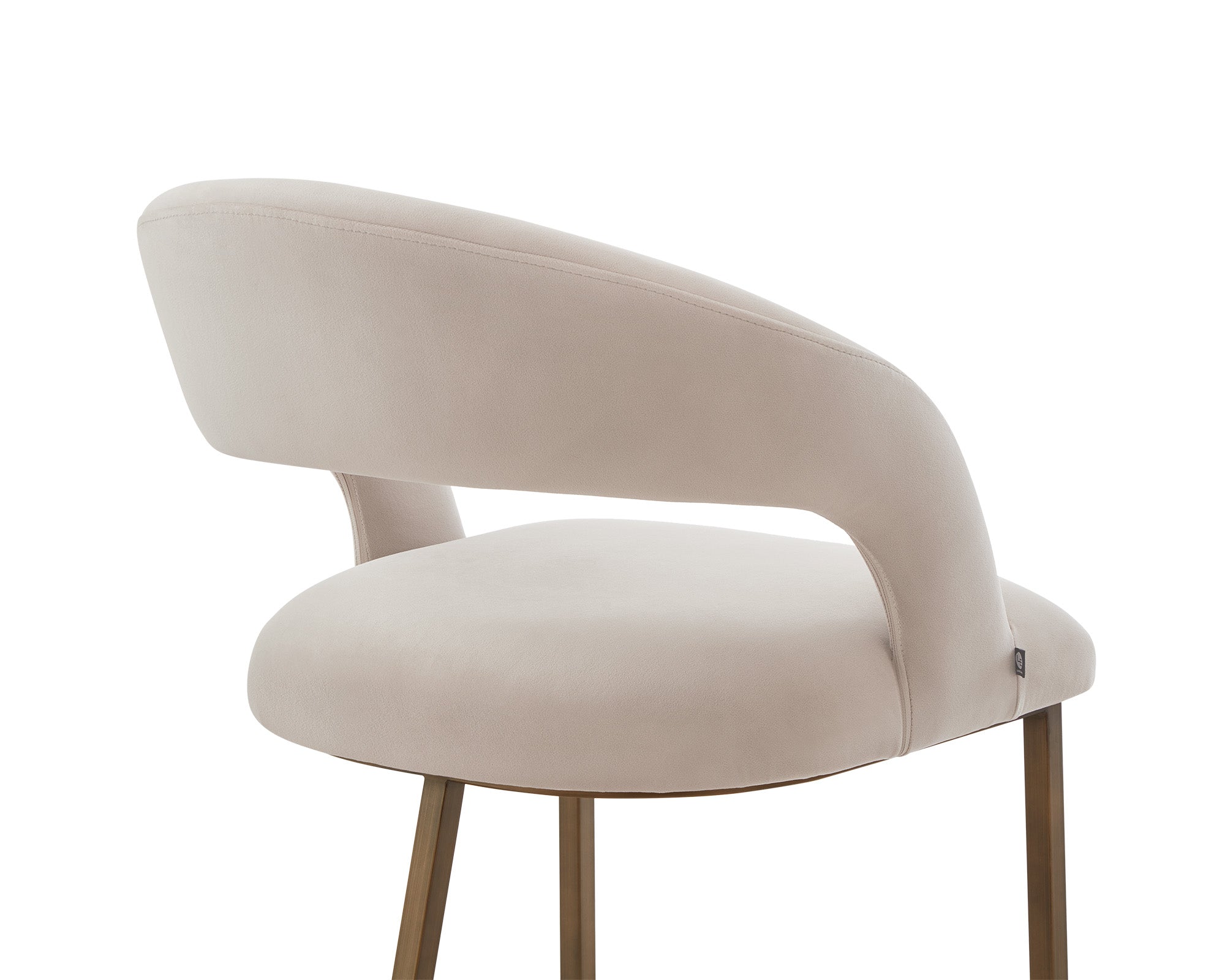 Alfie Dining Chair - Megan Pebble