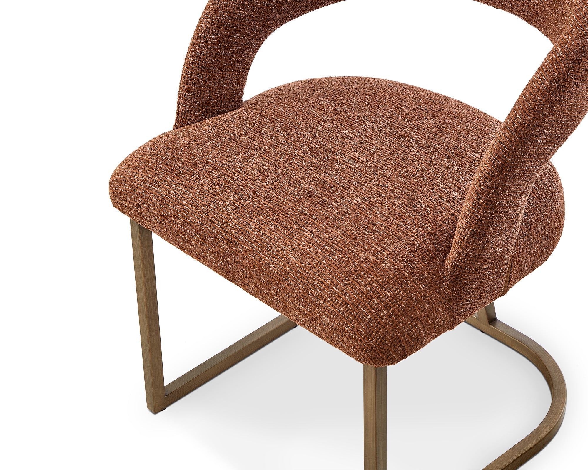 Alfie Dining Chair (Crib 5) - Bari Chestnut Red