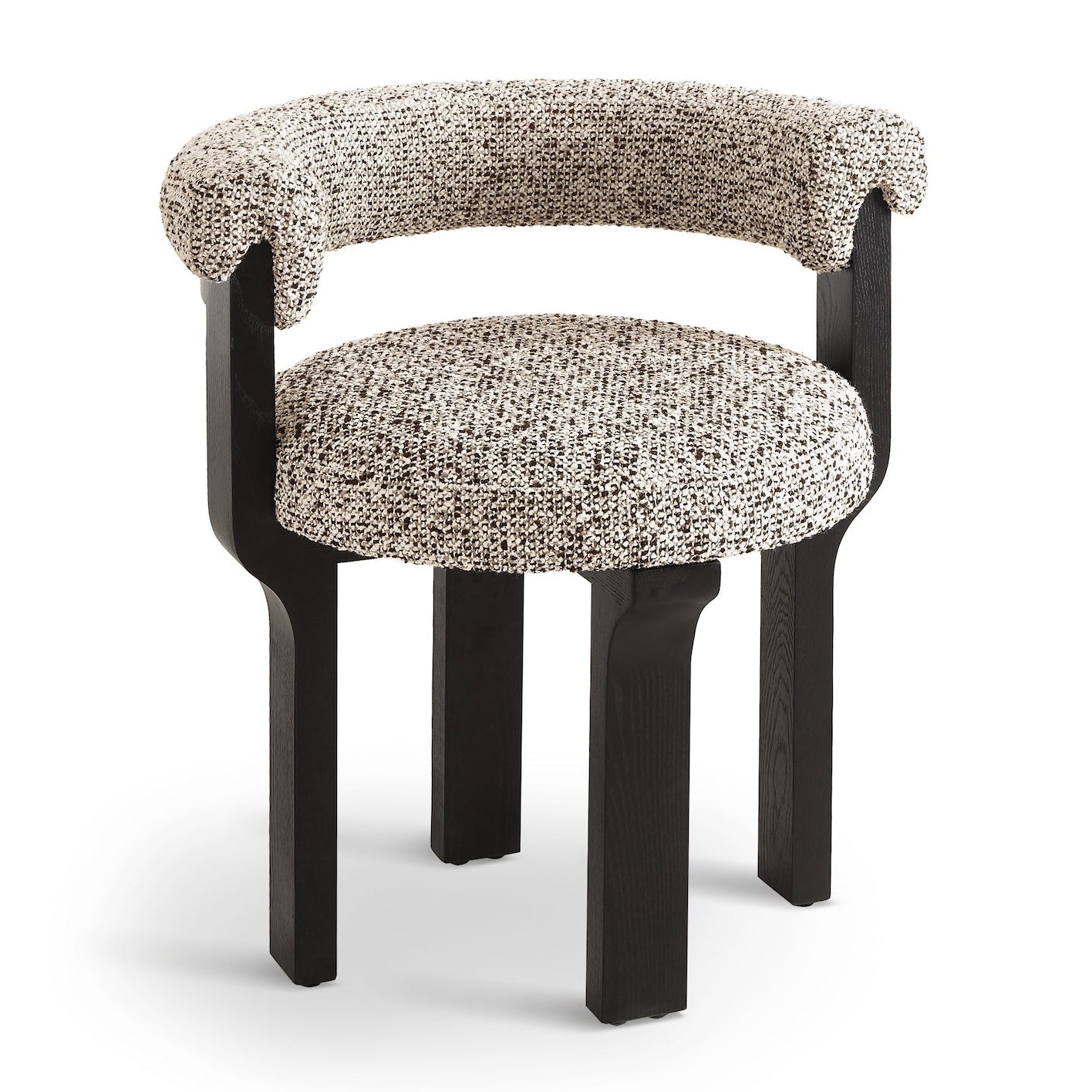 Elba Dexter Sparkle Stone Linen Look Dining Chair