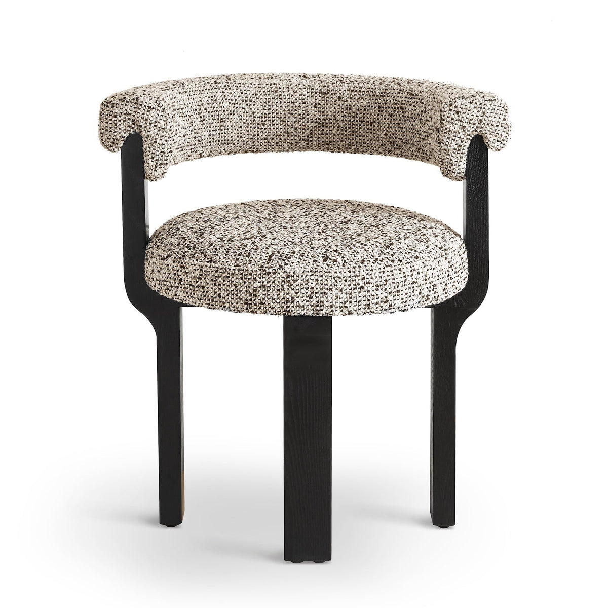 Elba Dexter Sparkle Stone Linen Look Dining Chair