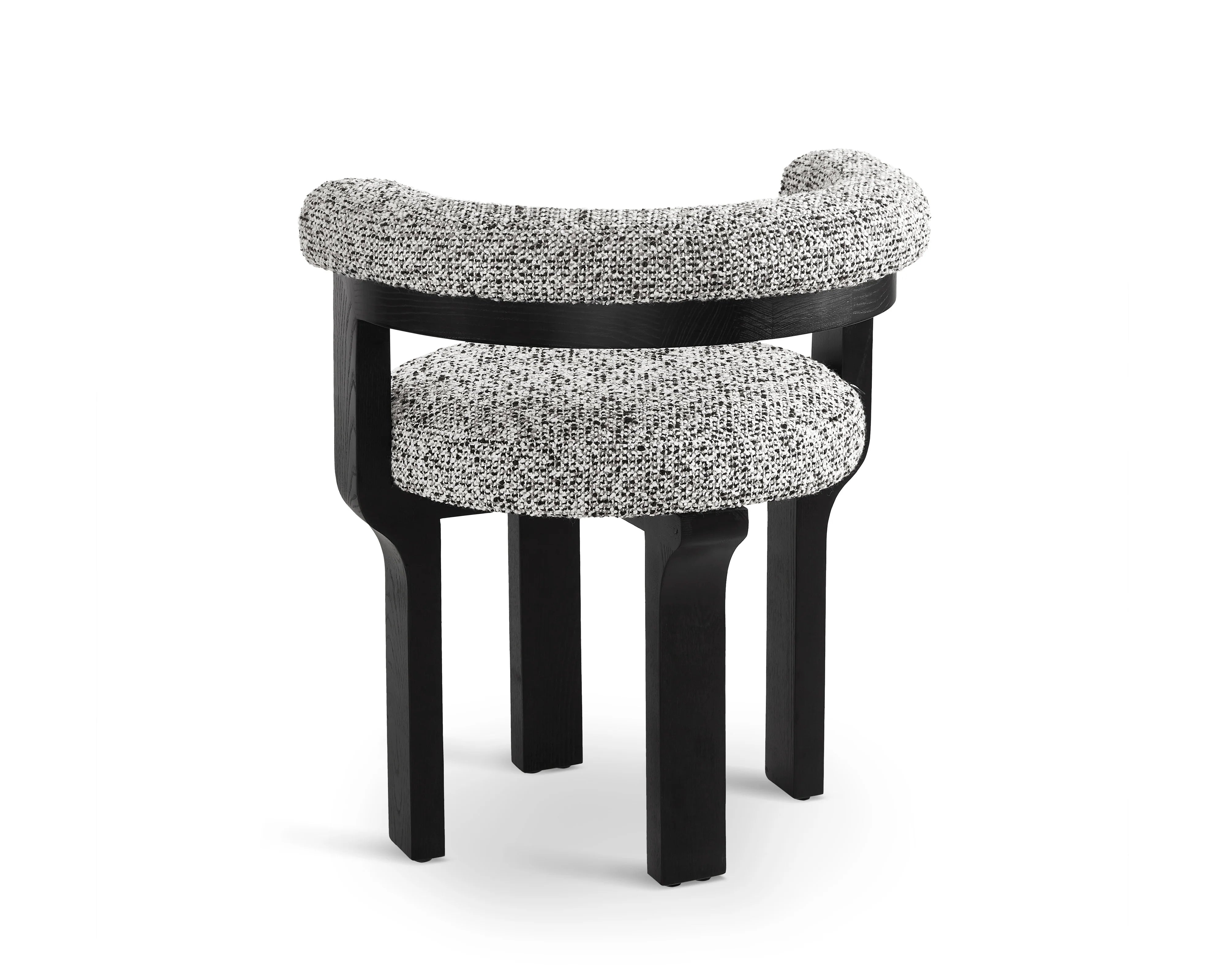 Elba Dexter Sparkle Stone Linen Look Dining Chair