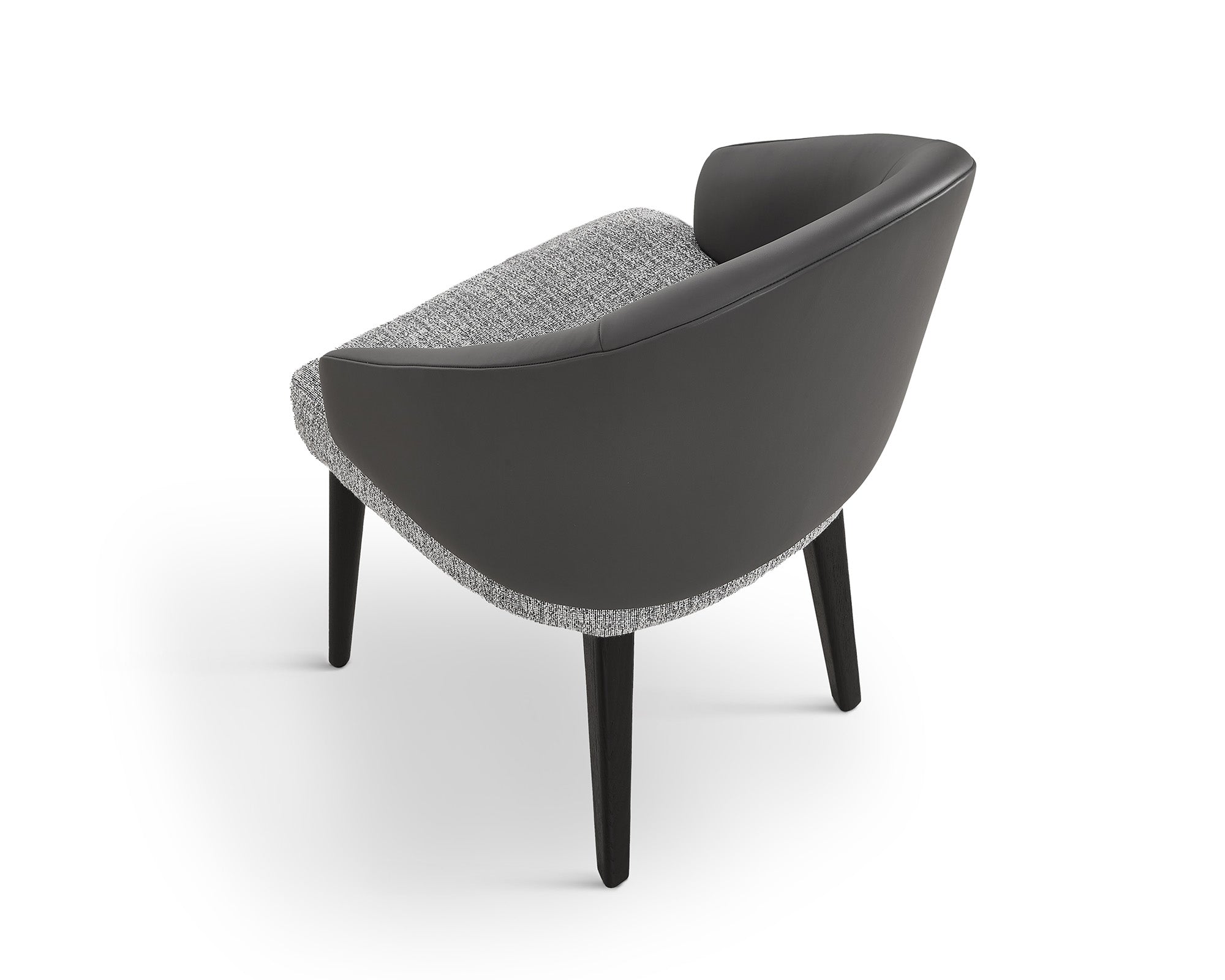 Agadir Dining Chair - Kelpa Taupe & Grey Vegan Leather