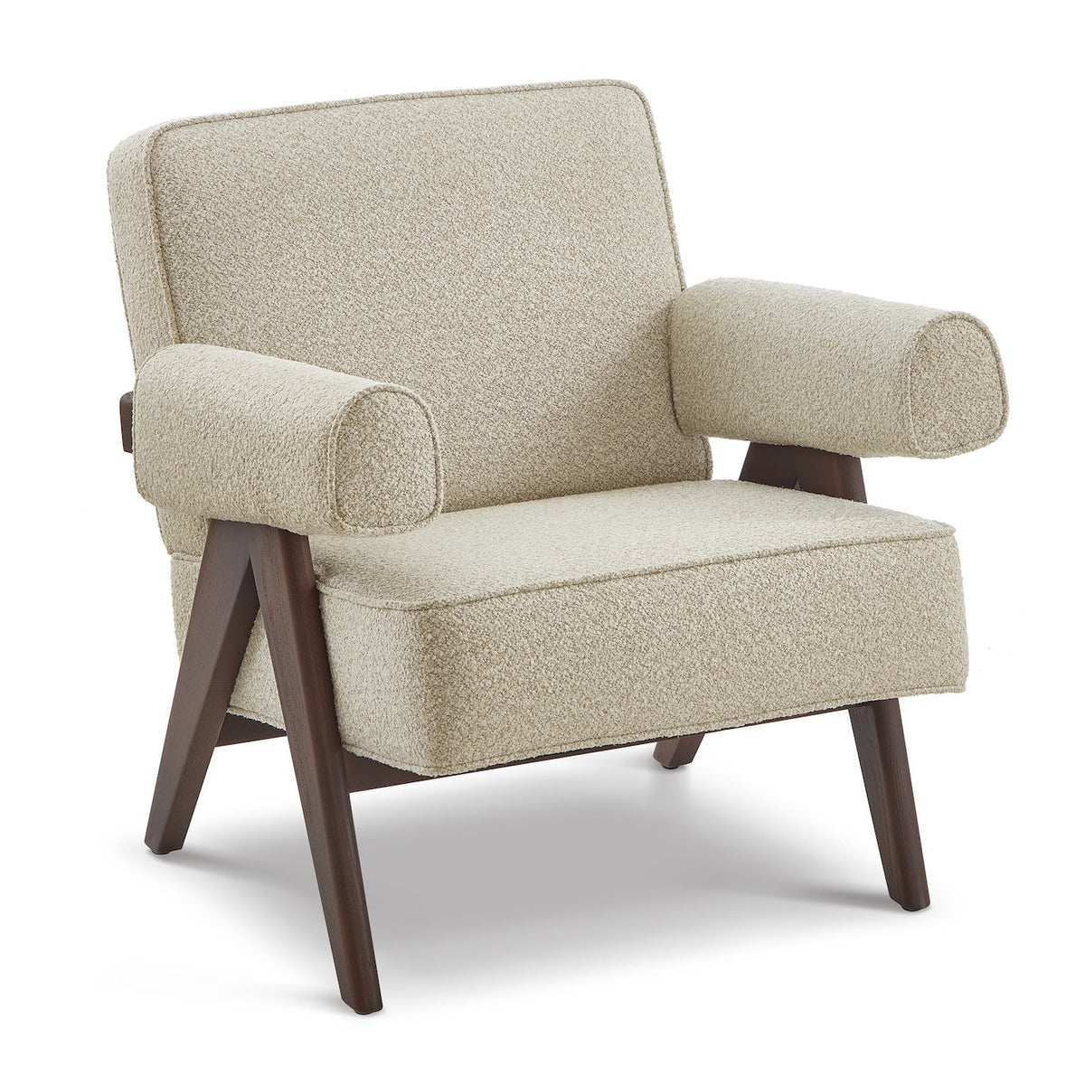 Harper Capella Sand Chenille Armchair