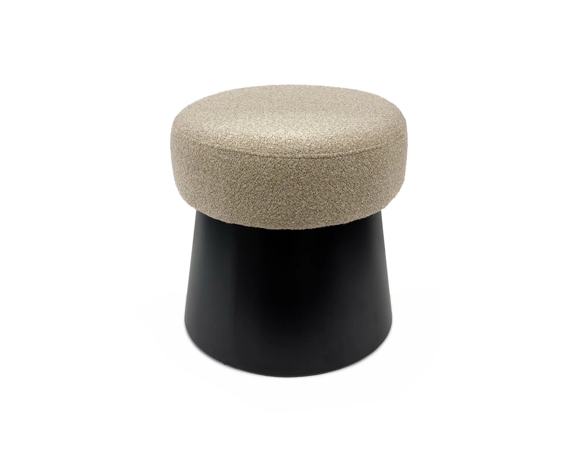 Cyrus Capella Sand Chenille Stool