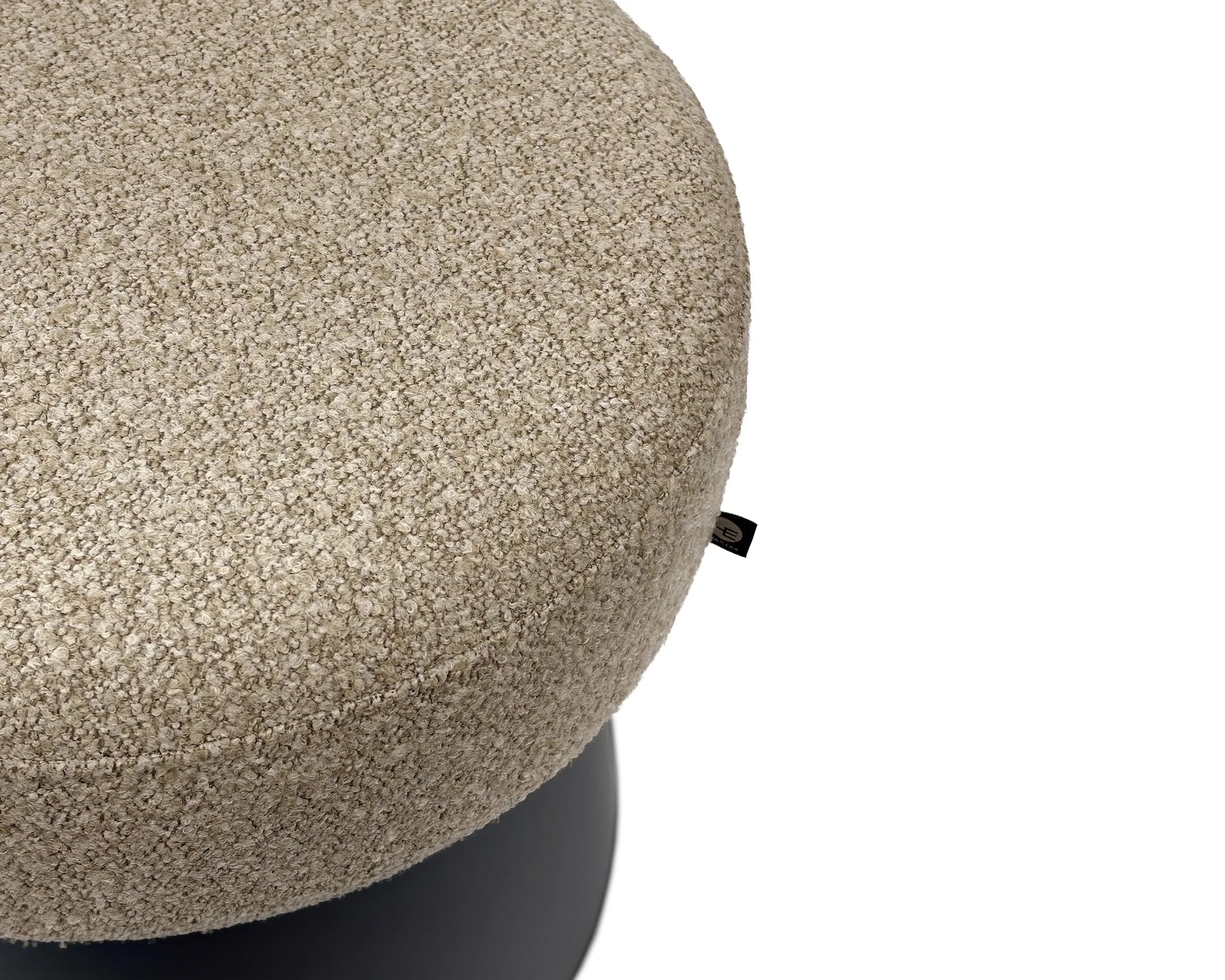 Cyrus Capella Sand Chenille Stool