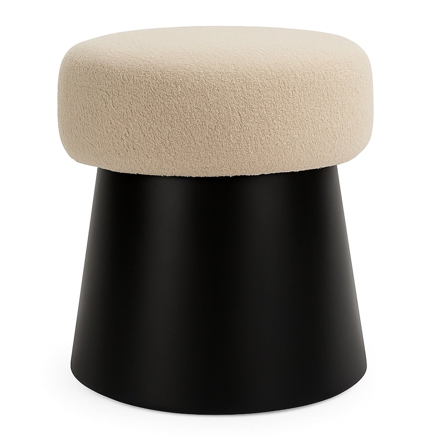 Cyrus Capella Sand Chenille Stool
