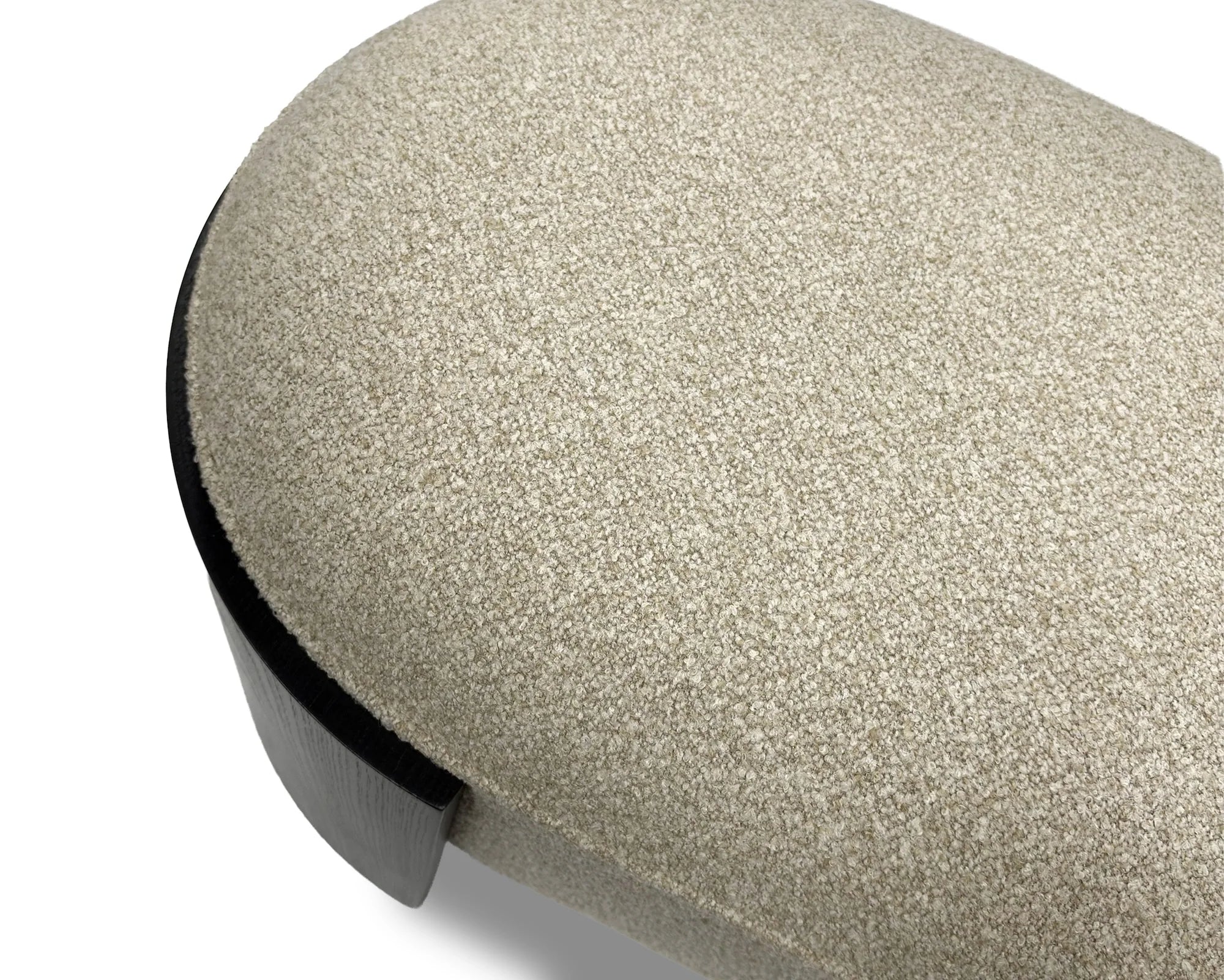 ED Capella Sand Chenille Dining Bench Long