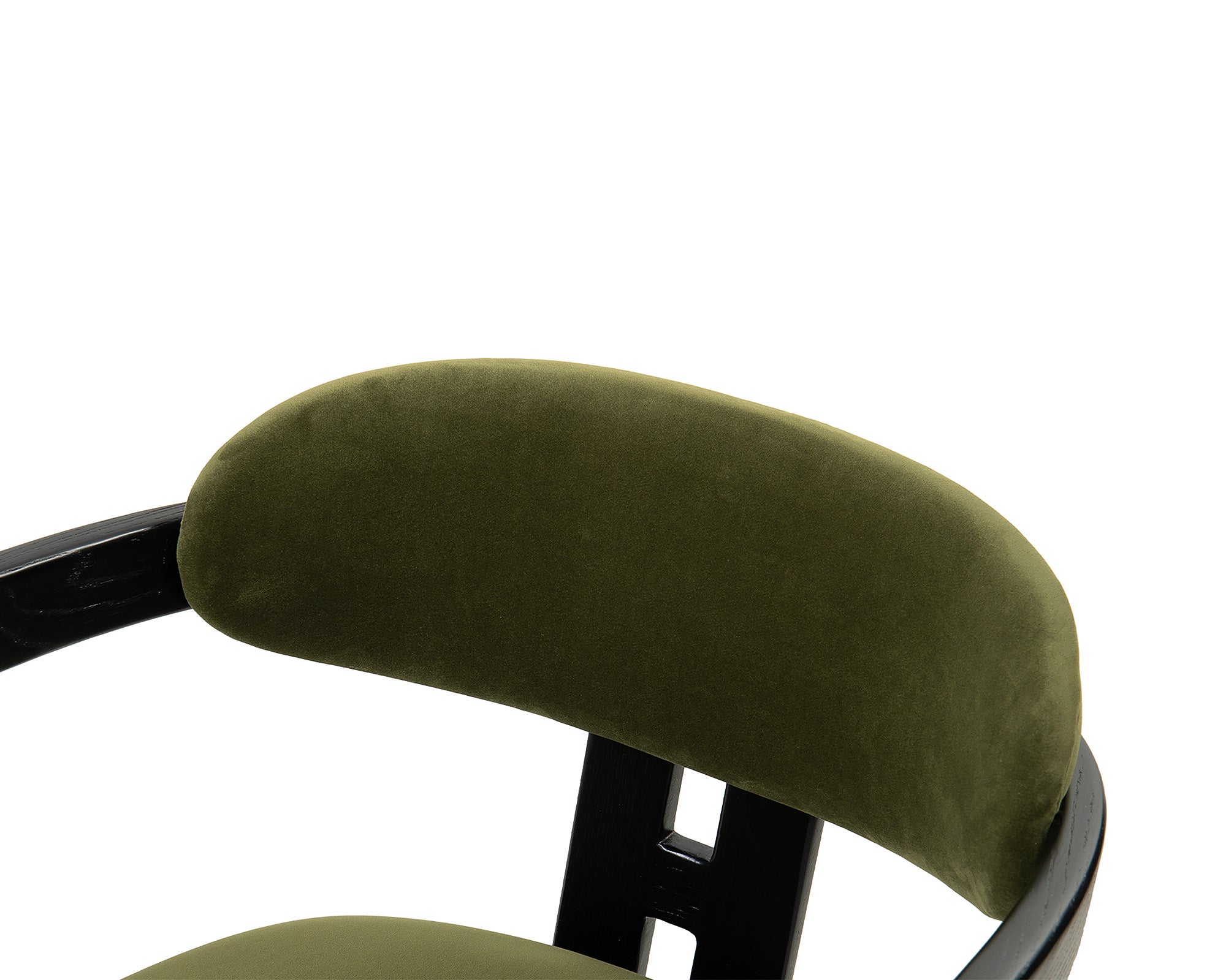 Neo Dining Chair - Kaster II Olive Green Velvet