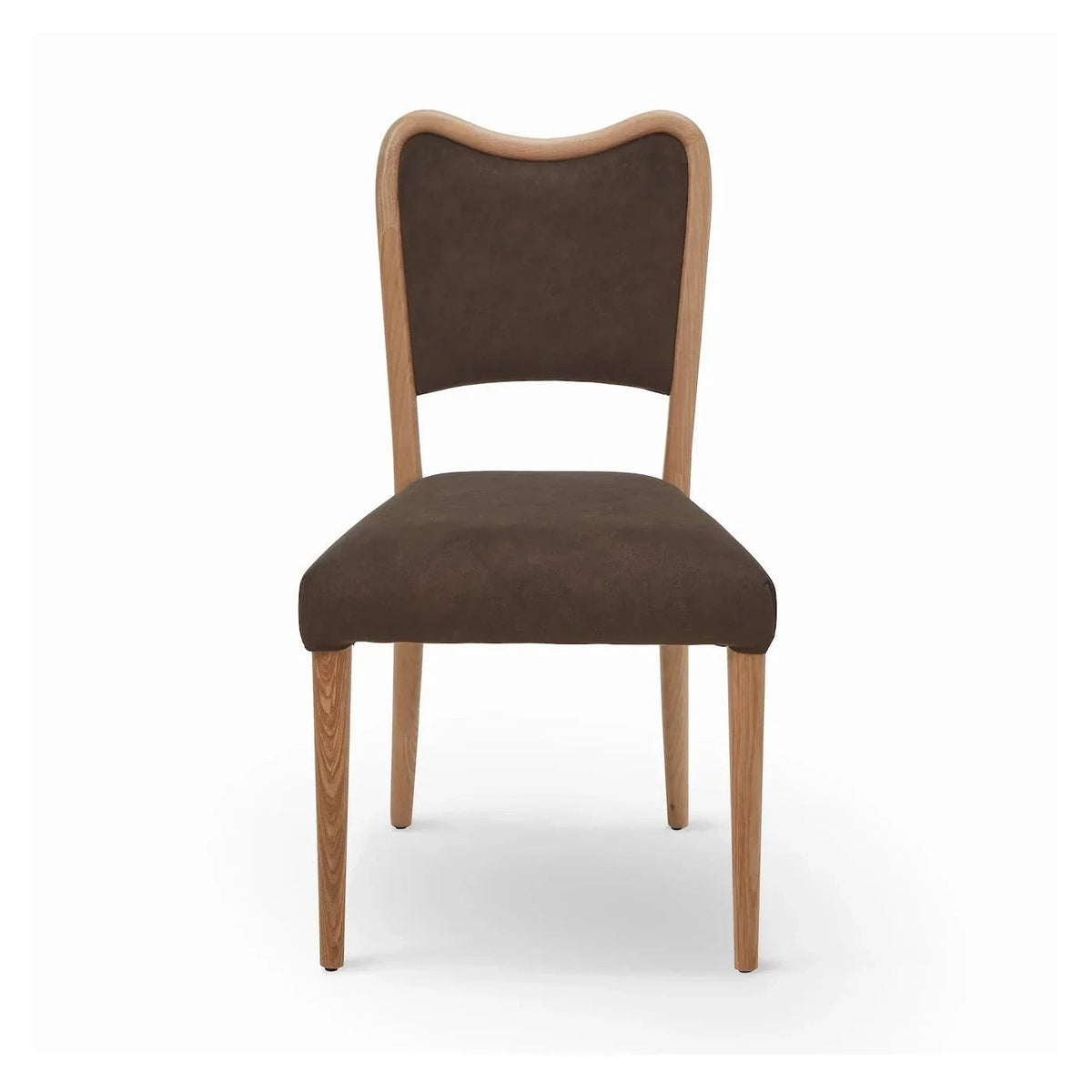 Adelaide Hopper Terra & Brushed Natural Wood Dining Chair