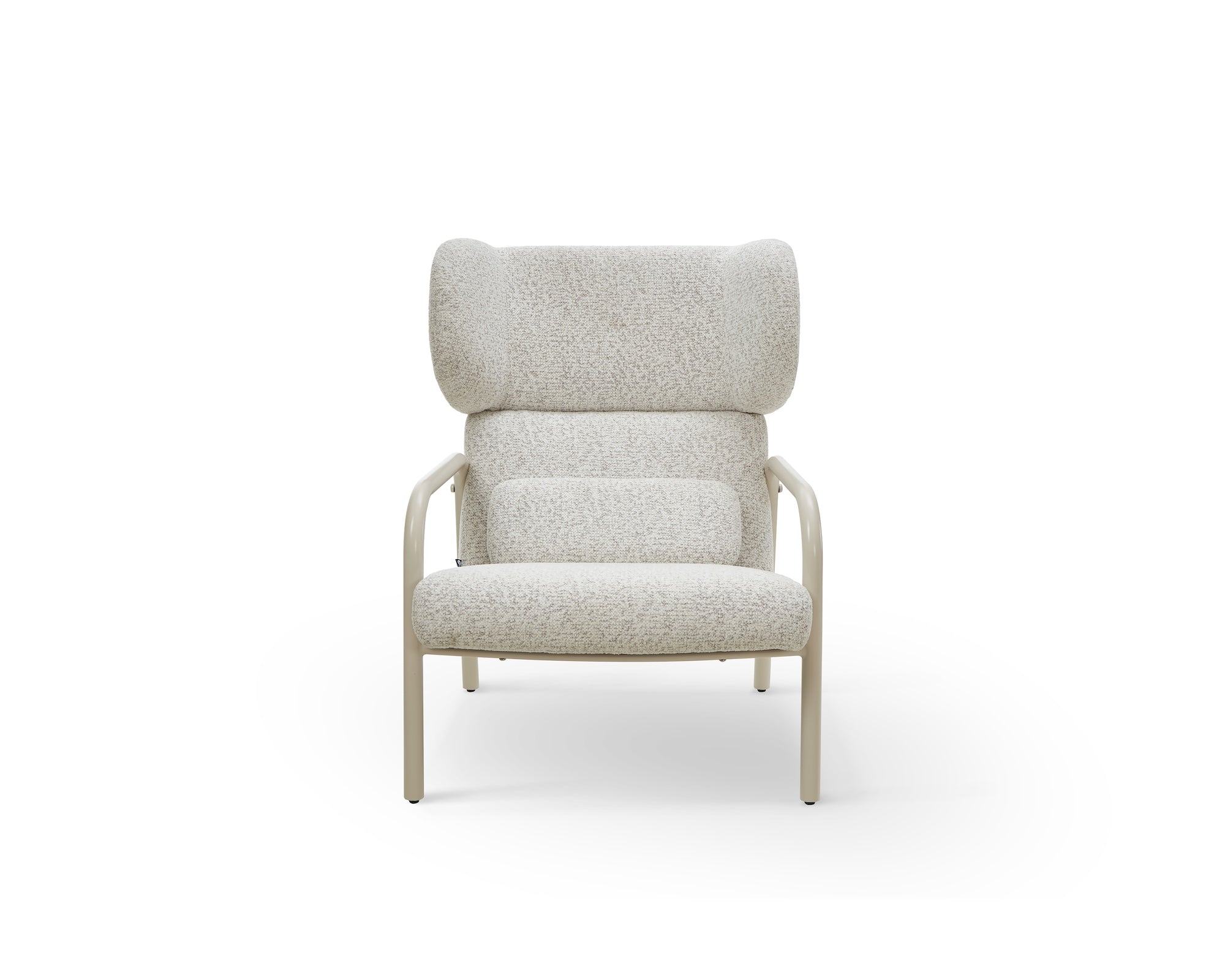 Vienne Armchair -  Ripley Grav & Gloss Ivory