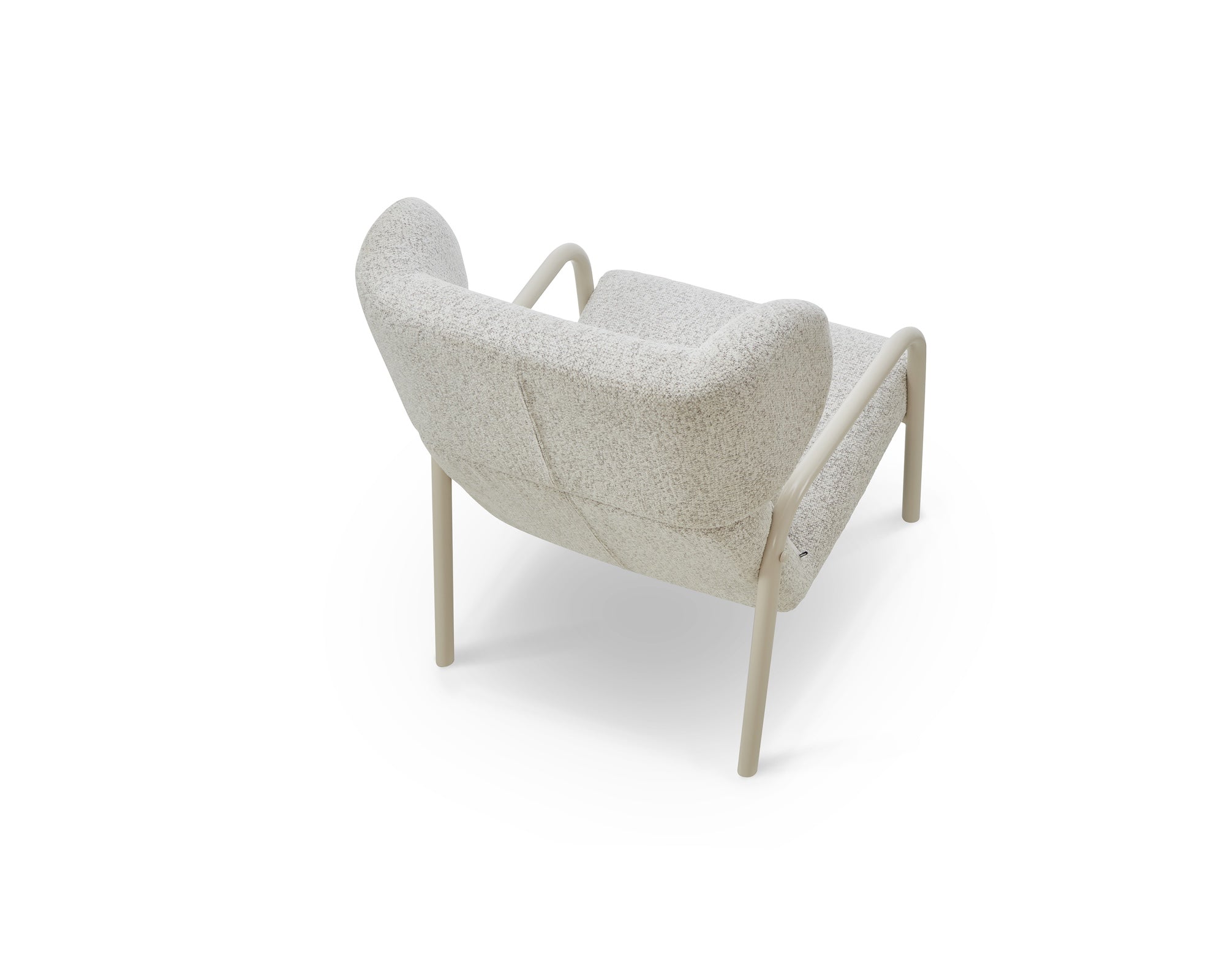 Vienne Armchair -  Ripley Grav & Gloss Ivory