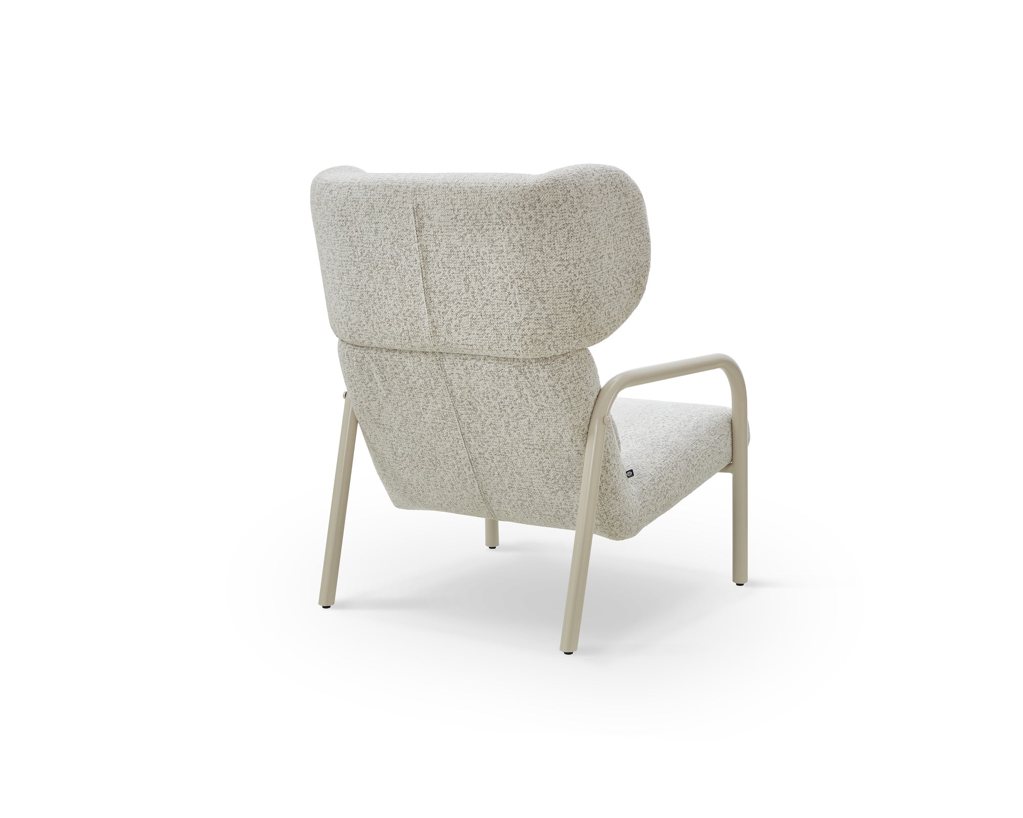 Vienne Armchair -  Ripley Grav & Gloss Ivory
