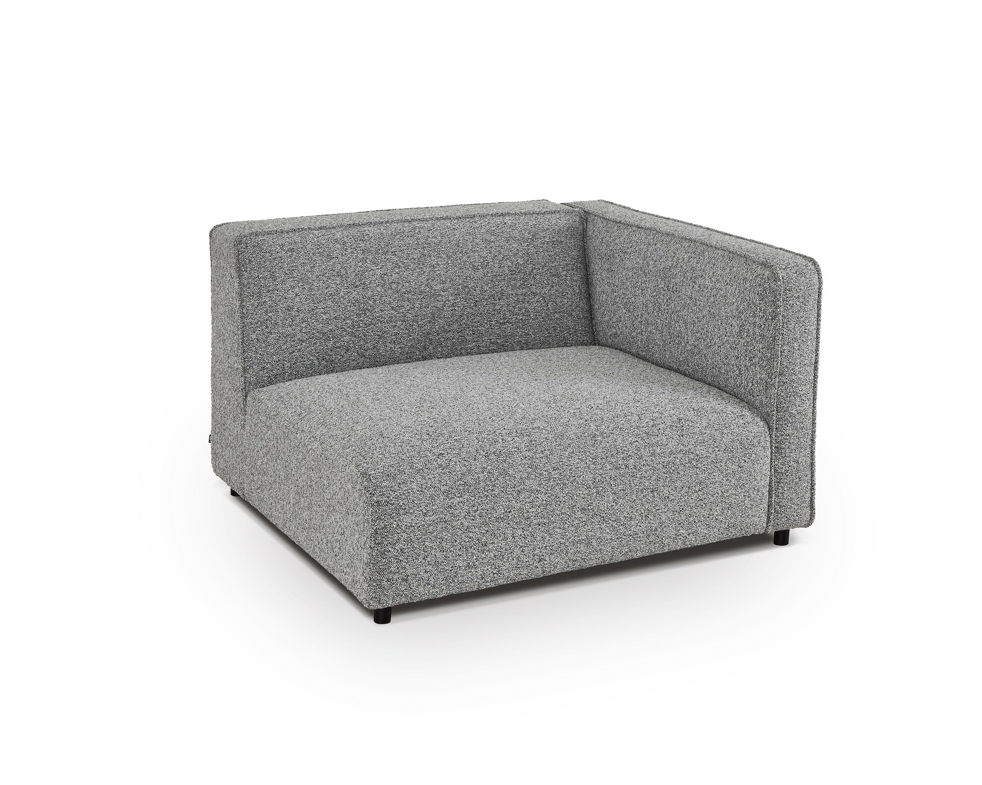 Riviera Outdoor Modular Sofa -  Lima Grey & Deep Charcoal
