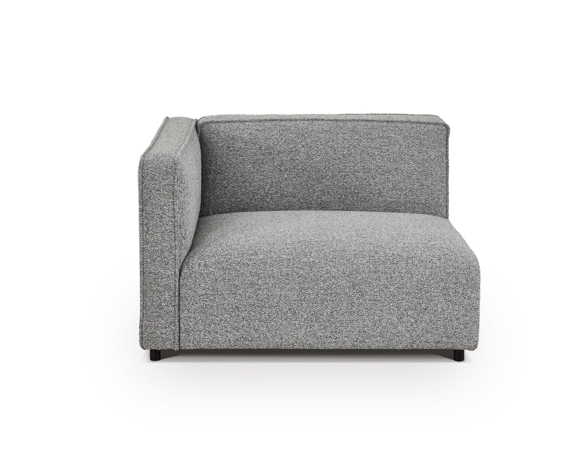Riviera Outdoor Modular Sofa -  Lima Grey & Deep Charcoal