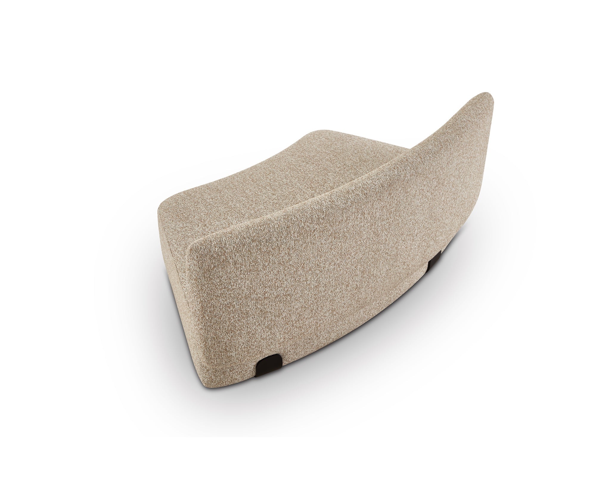Capri Outdoor Modular Sofa - Lima Beige & Deep Charcoal