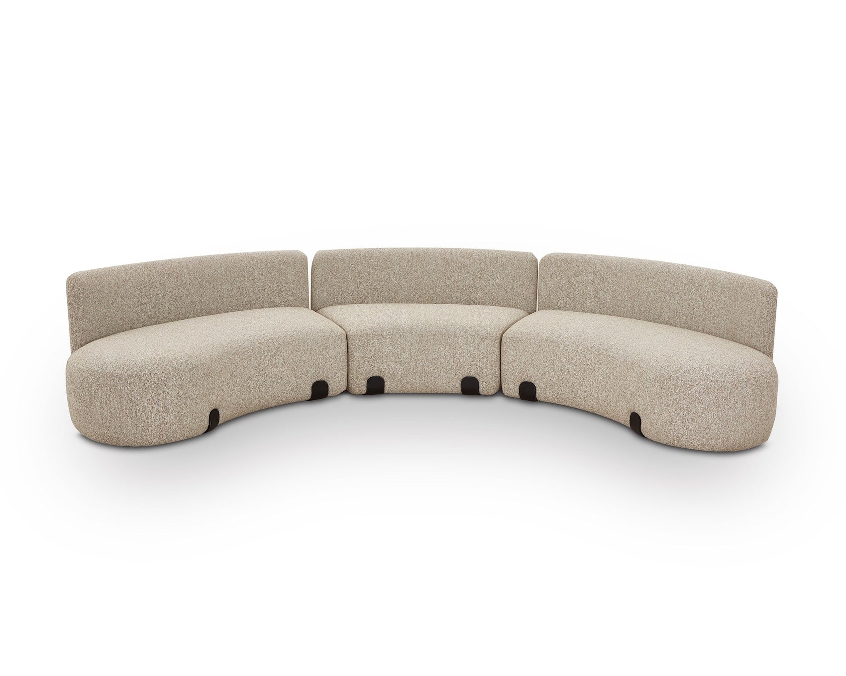 Capri Lima Beige & Deep Charcoal Outdoor Modular Sofa