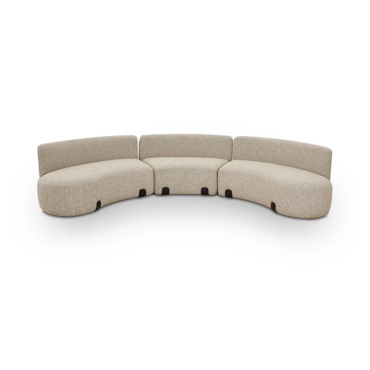 Capri Lima Beige & Deep Charcoal Outdoor Modular Sofa