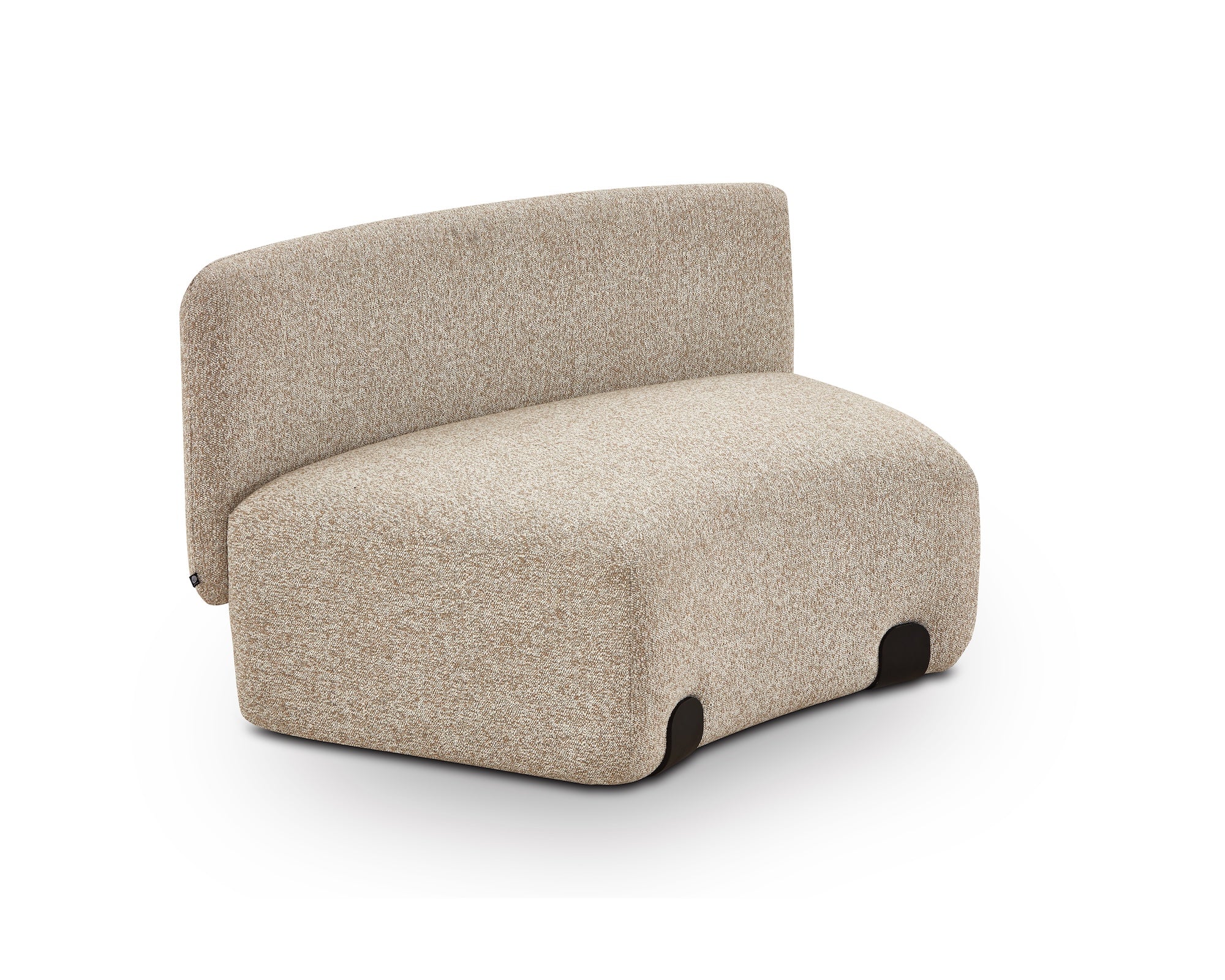 Capri Outdoor Modular Sofa - Lima Beige & Deep Charcoal