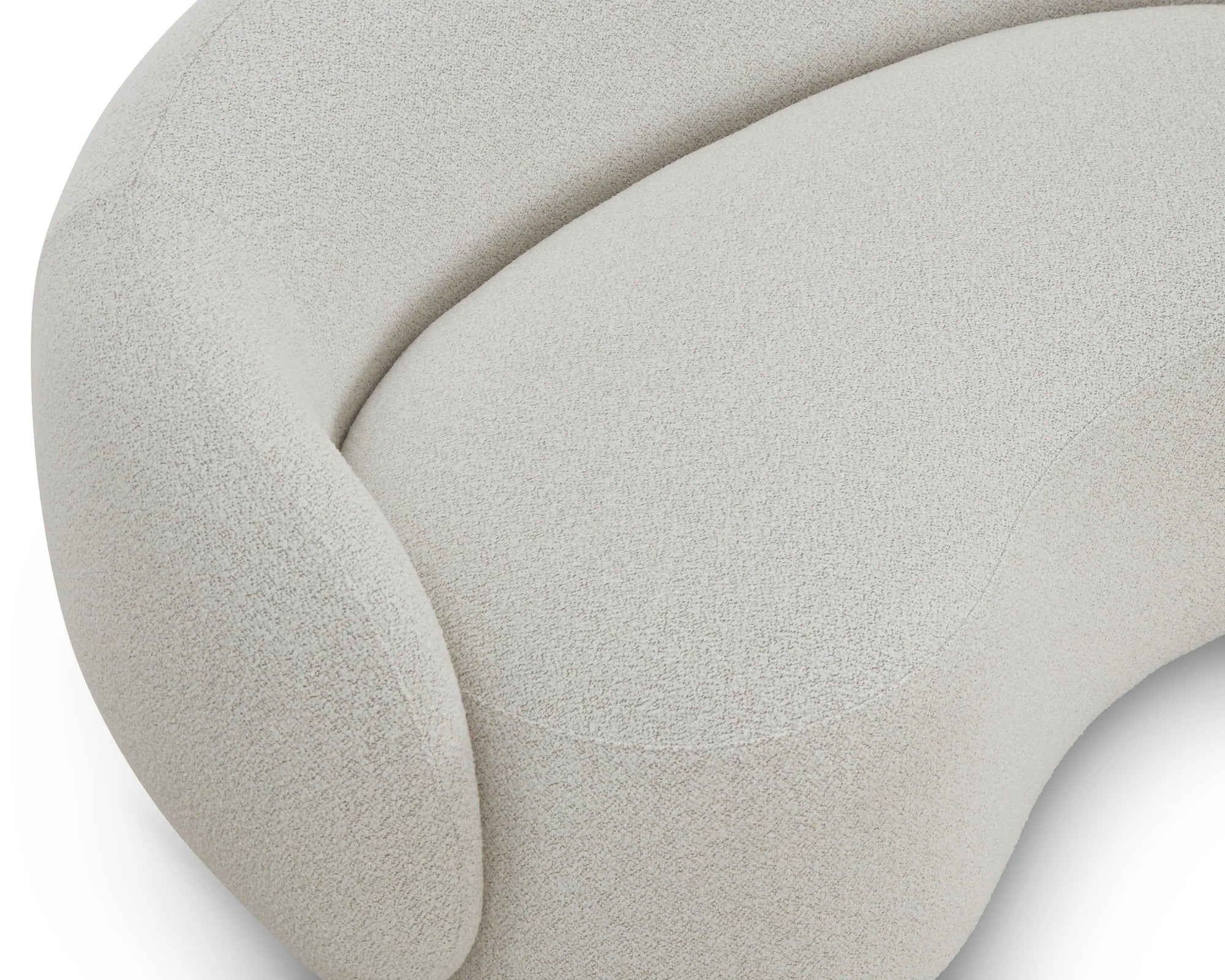 Arco Capella Ivory Chenille 2 Seater Sofa