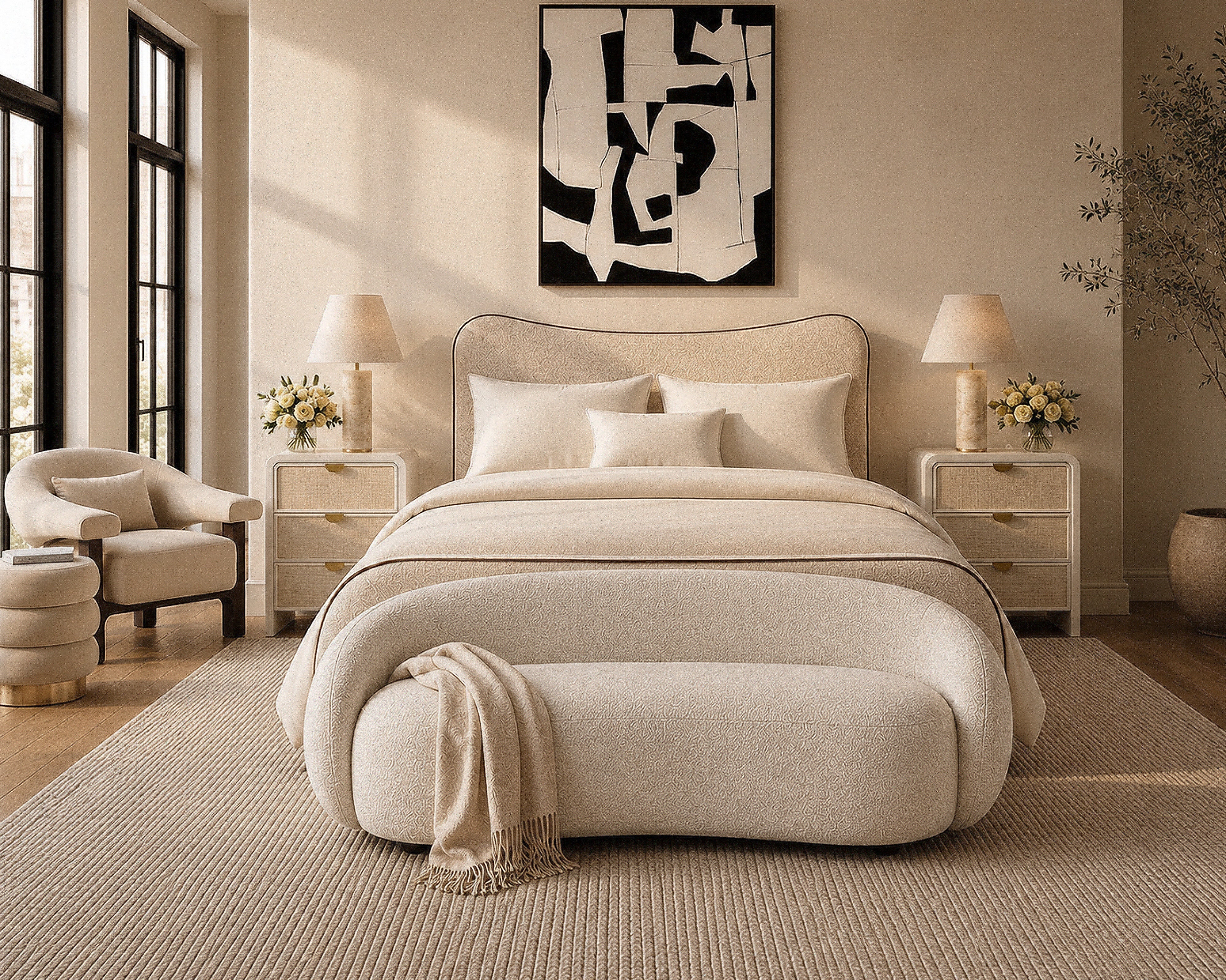 Arco 2 Seater Sofa - Capella Ivory