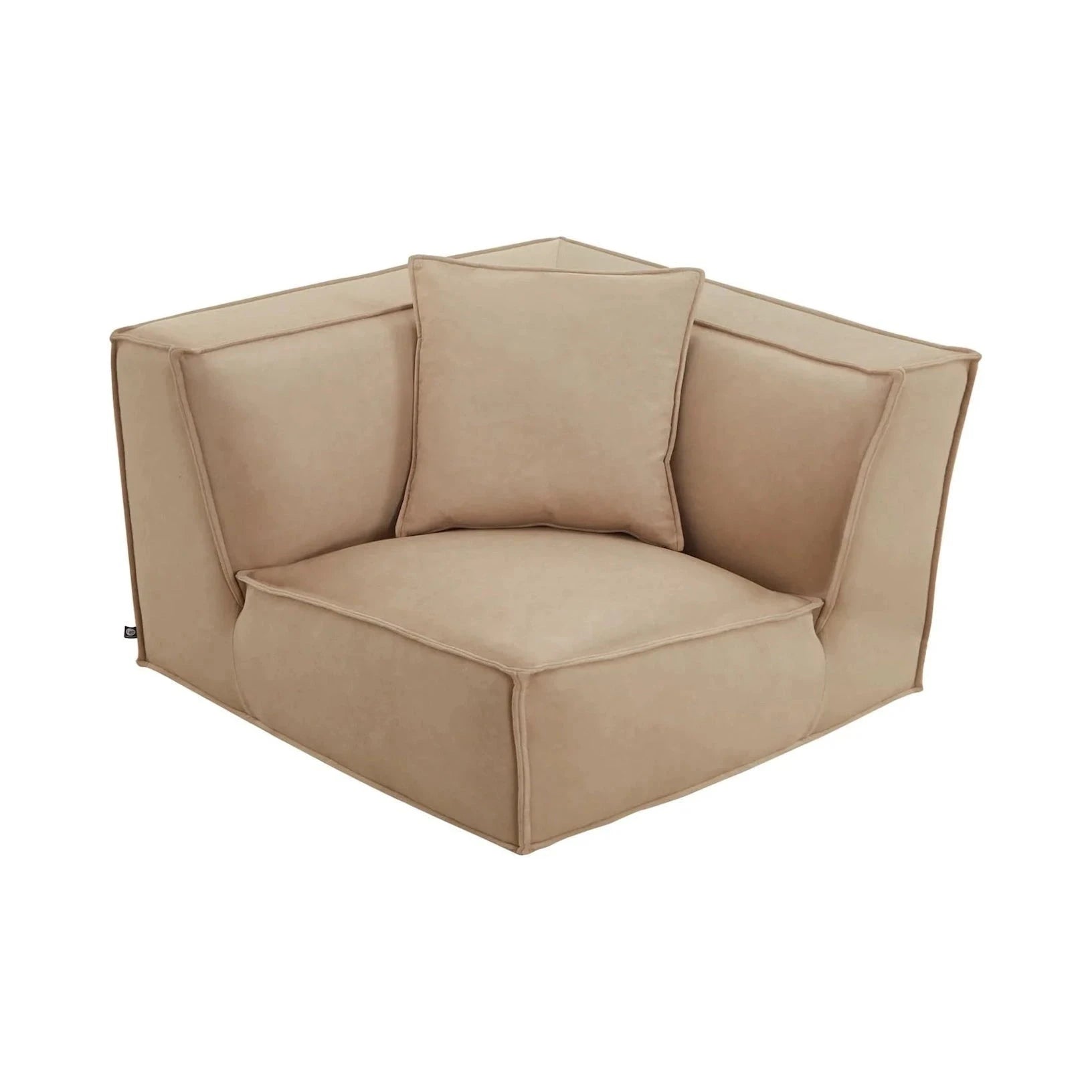 Efren Hopper Desert Chenille Modular Sofa Corner